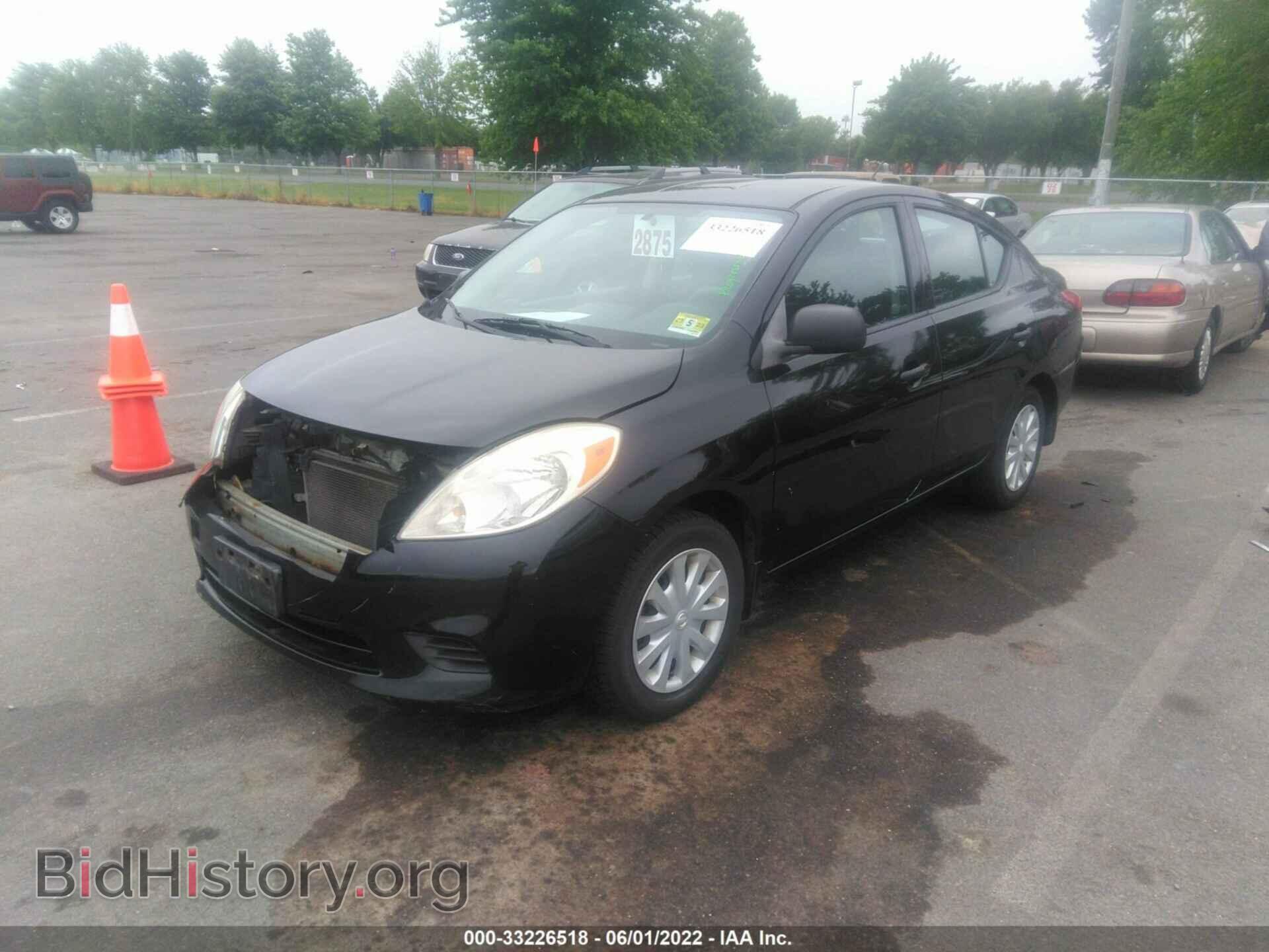 2012 NISSAN VERSA - VIN: 3N1CN7AP5CL837663 - Фото 2