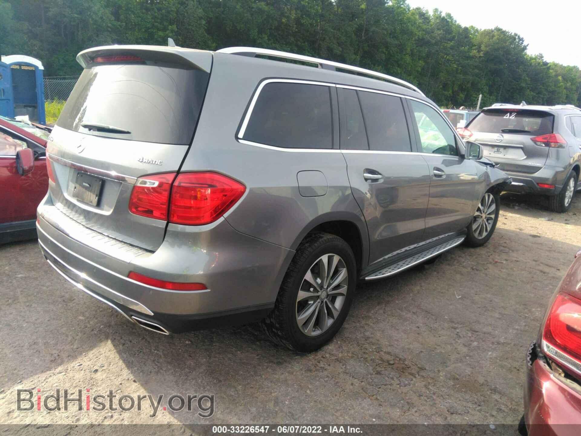2015 MERCEDES-BENZ GL-CLASS - VIN: 4JGDF6EE4FA587485 - Фото 4