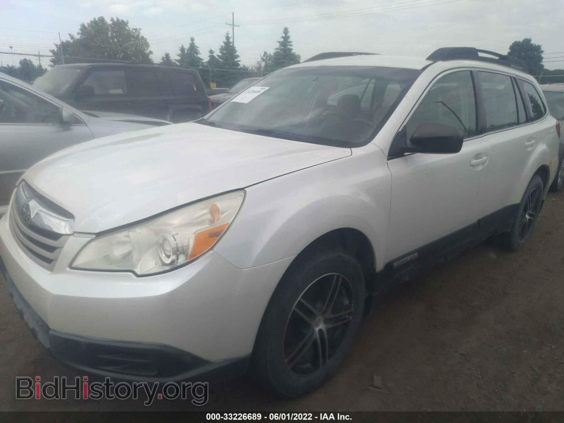 2011 SUBARU OUTBACK - VIN: 4S4BRBAC9B3401644 - Фото 2
