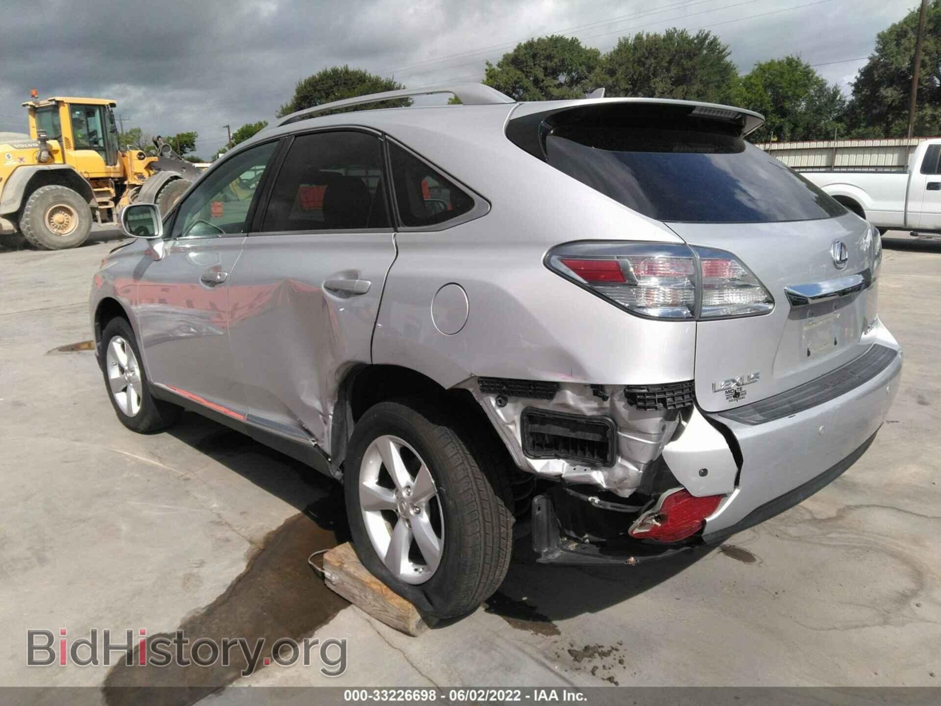 2010 LEXUS RX 350 - VIN: 2T2BK1BA1AC039830 - Фото 3