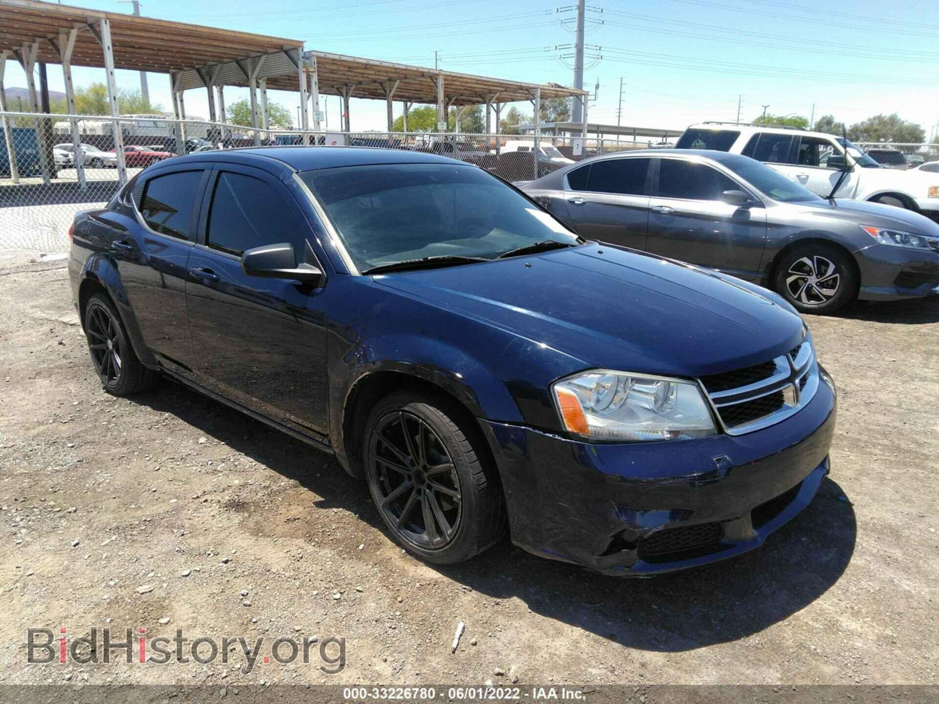 Фотография 1C3CDZAB1DN650930 - DODGE AVENGER 2013