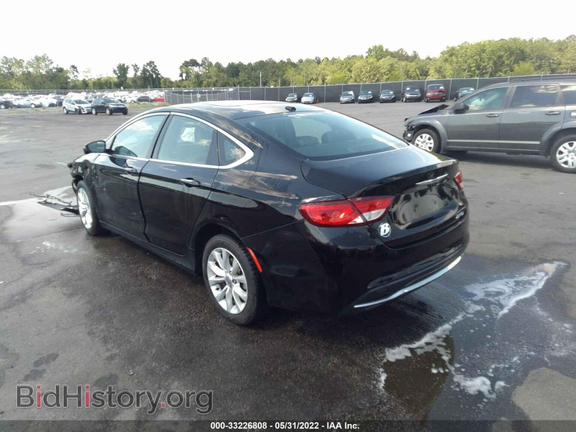 2015 CHRYSLER 200 - VIN: 1C3CCCCB4FN553219 - Фото 3