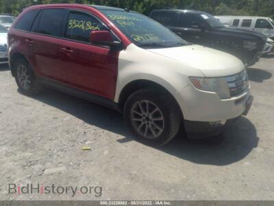 2008 Ford EDGE SEL, red — VIN 2FMDK48C28BB28814, IAAI