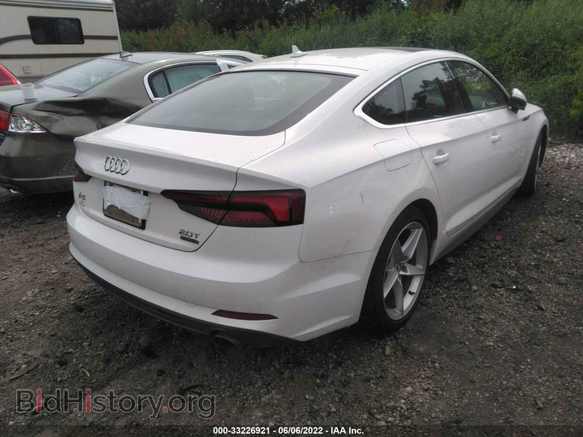 2018 AUDI A5 SPORTBACK - VIN: WAUDNCF57JA065184 - Фото 4