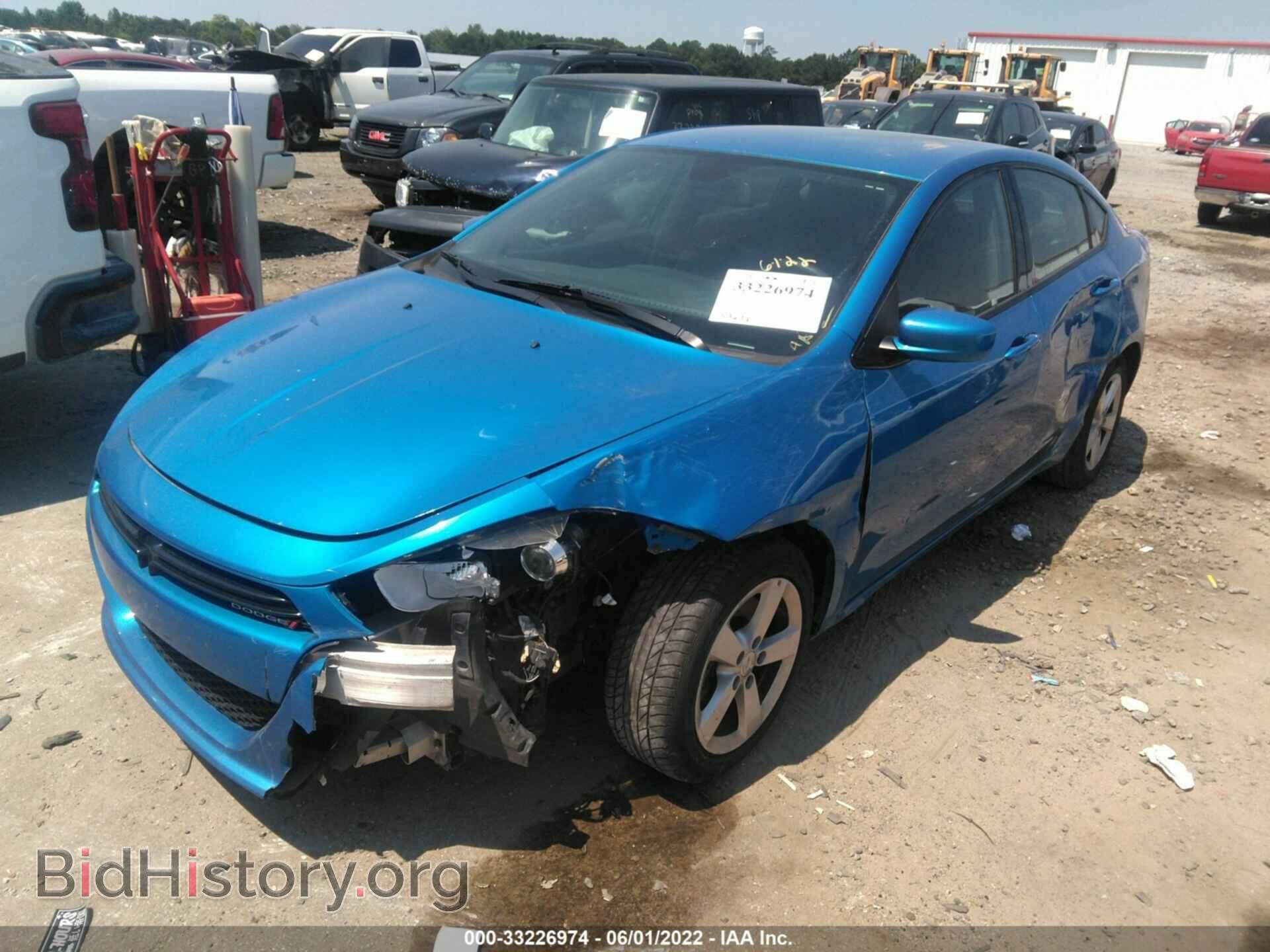 2015 DODGE DART - VIN: 1C3CDFBBXFD344511 - Фото 2