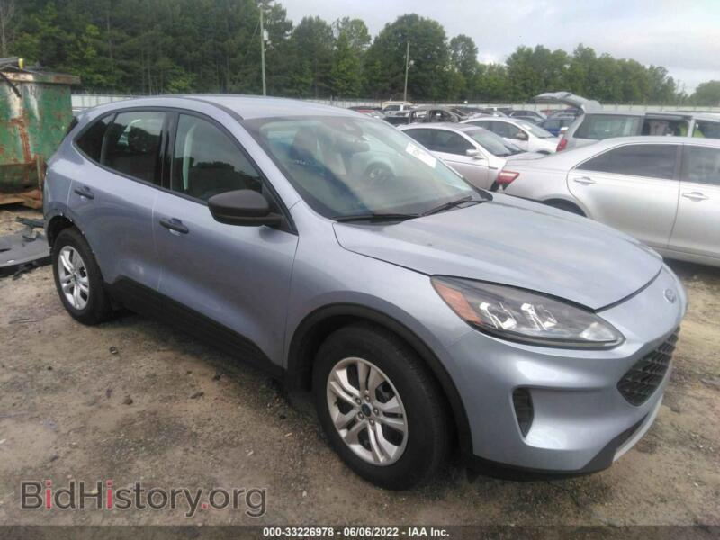 2022 Ford ESCAPE S (VIN 1FMCU0F66NUA04434) — photo 1 of 12, IAAI, damage: rear