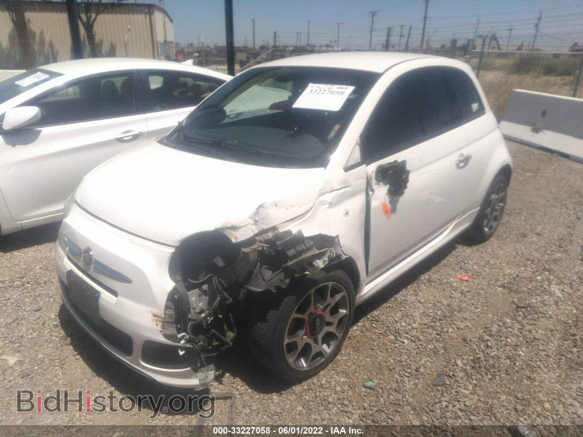 2015 FIAT 500 - VIN: 3C3CFFBR3FT610033 - Фото 2