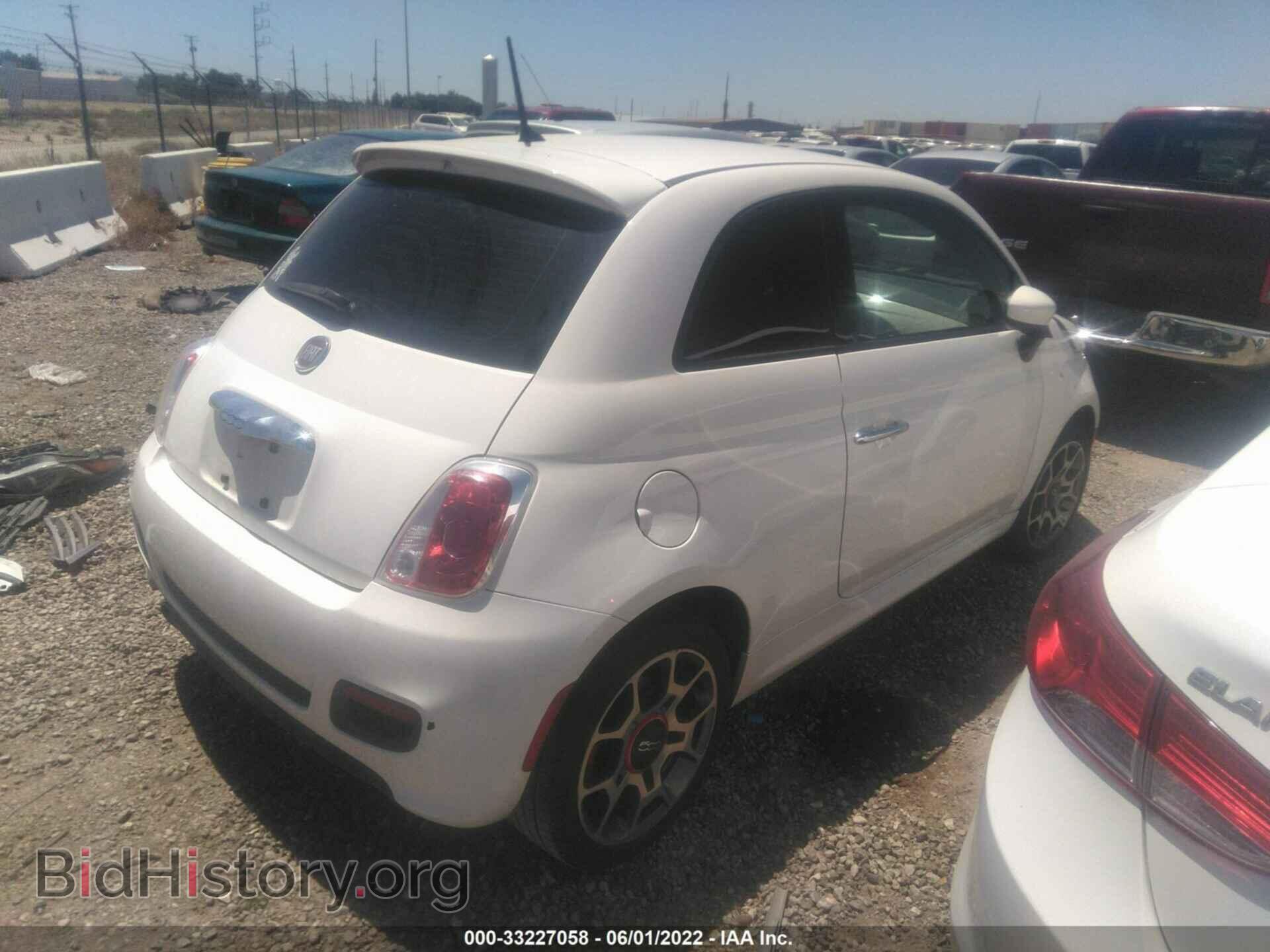 2015 FIAT 500 - VIN: 3C3CFFBR3FT610033 - Фото 4