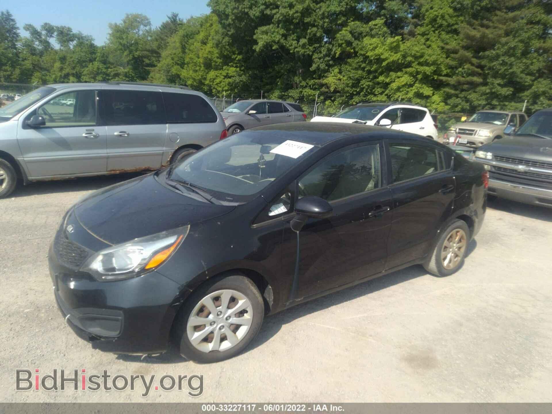 2013 KIA RIO - VIN: KNADM4A38D6210657 - Фото 2