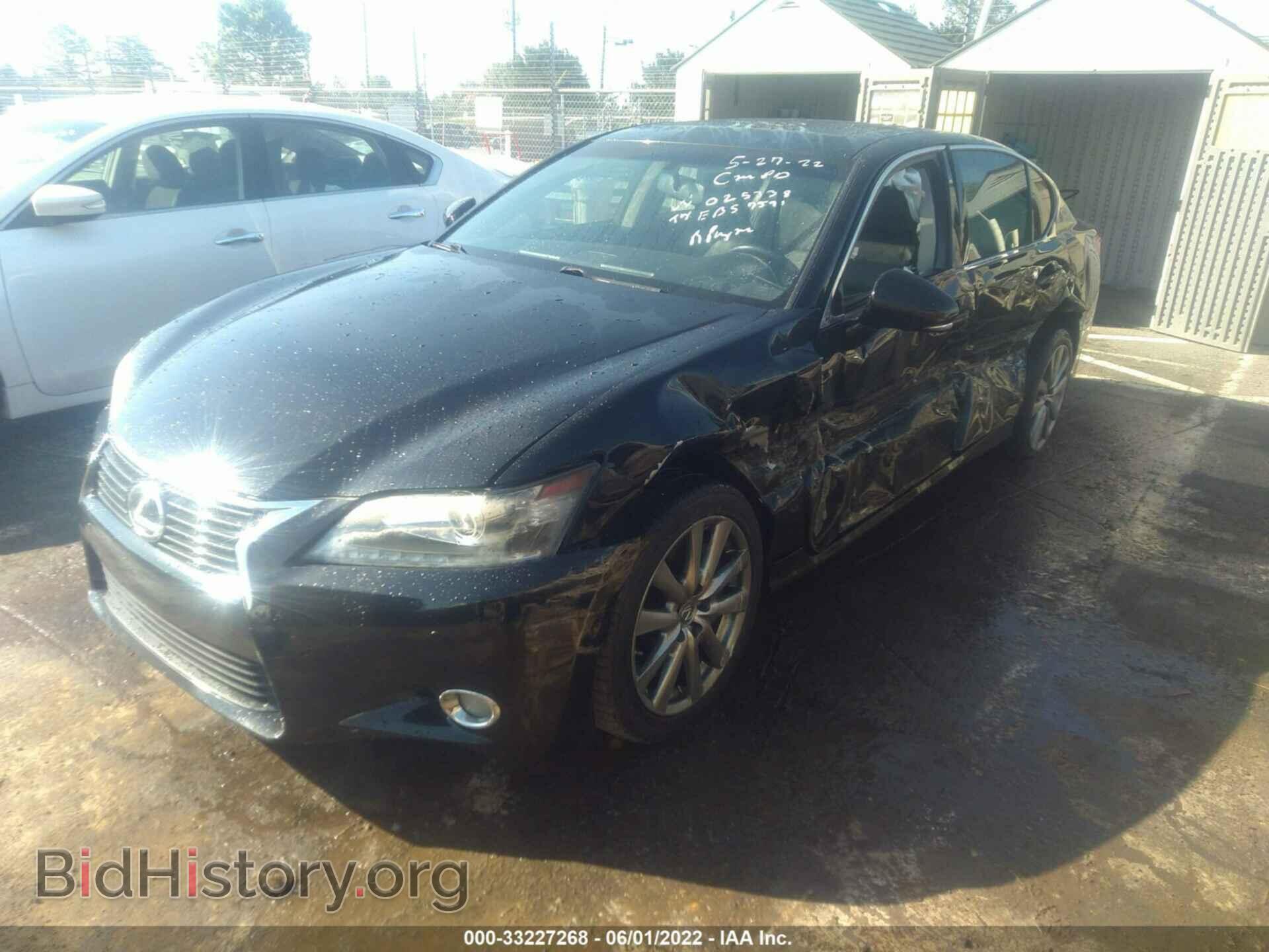 2013 LEXUS GS 350 - VIN: JTHBE1BL8D5025338 - Фото 2