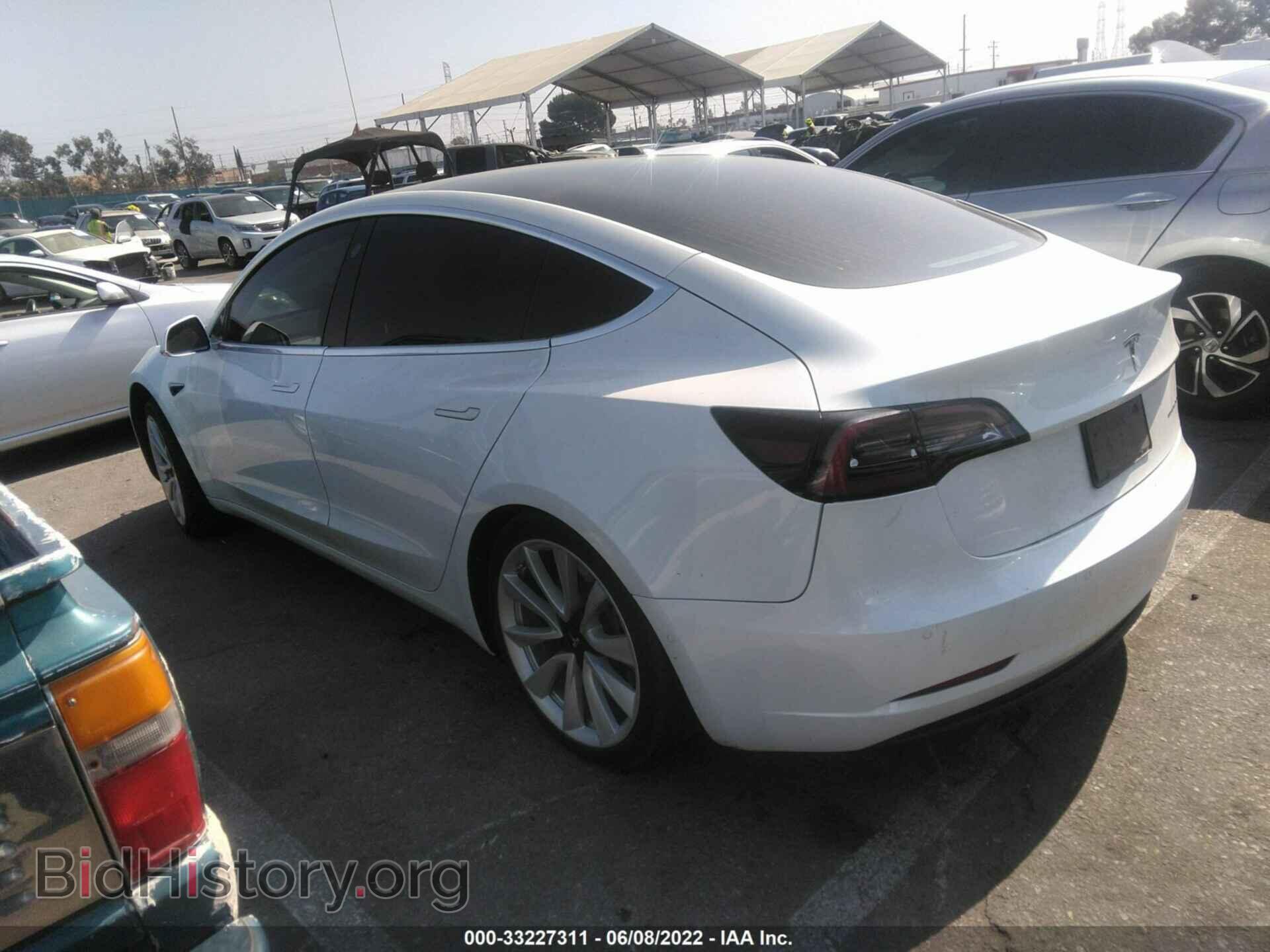 2020 TESLA MODEL 3 - VIN: 5YJ3E1EB7LF801996 - Фото 3