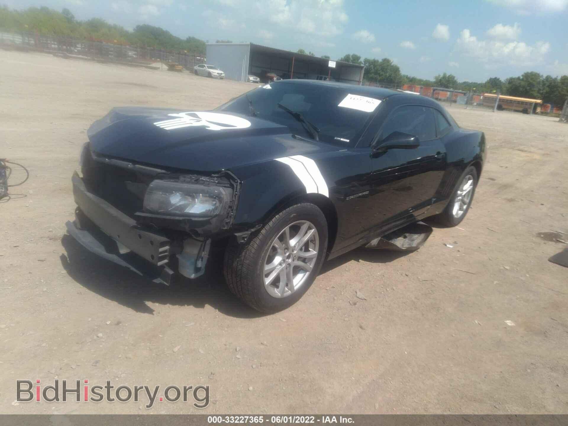 2014 CHEVROLET CAMARO - VIN: 2G1FA1E34E9302574 - Фото 2
