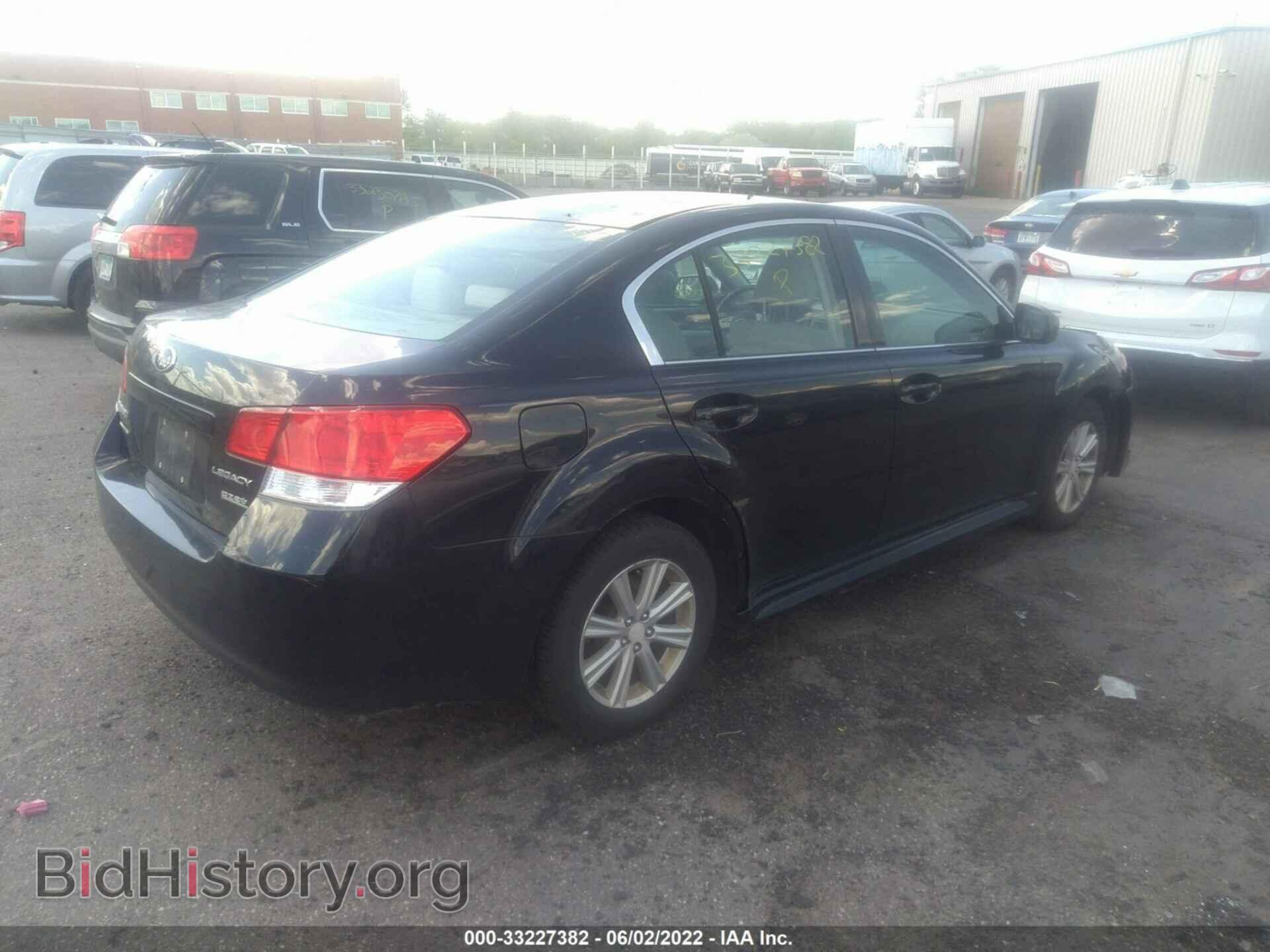 2011 SUBARU LEGACY - VIN: 4S3BMBC63B3254604 - Фото 4