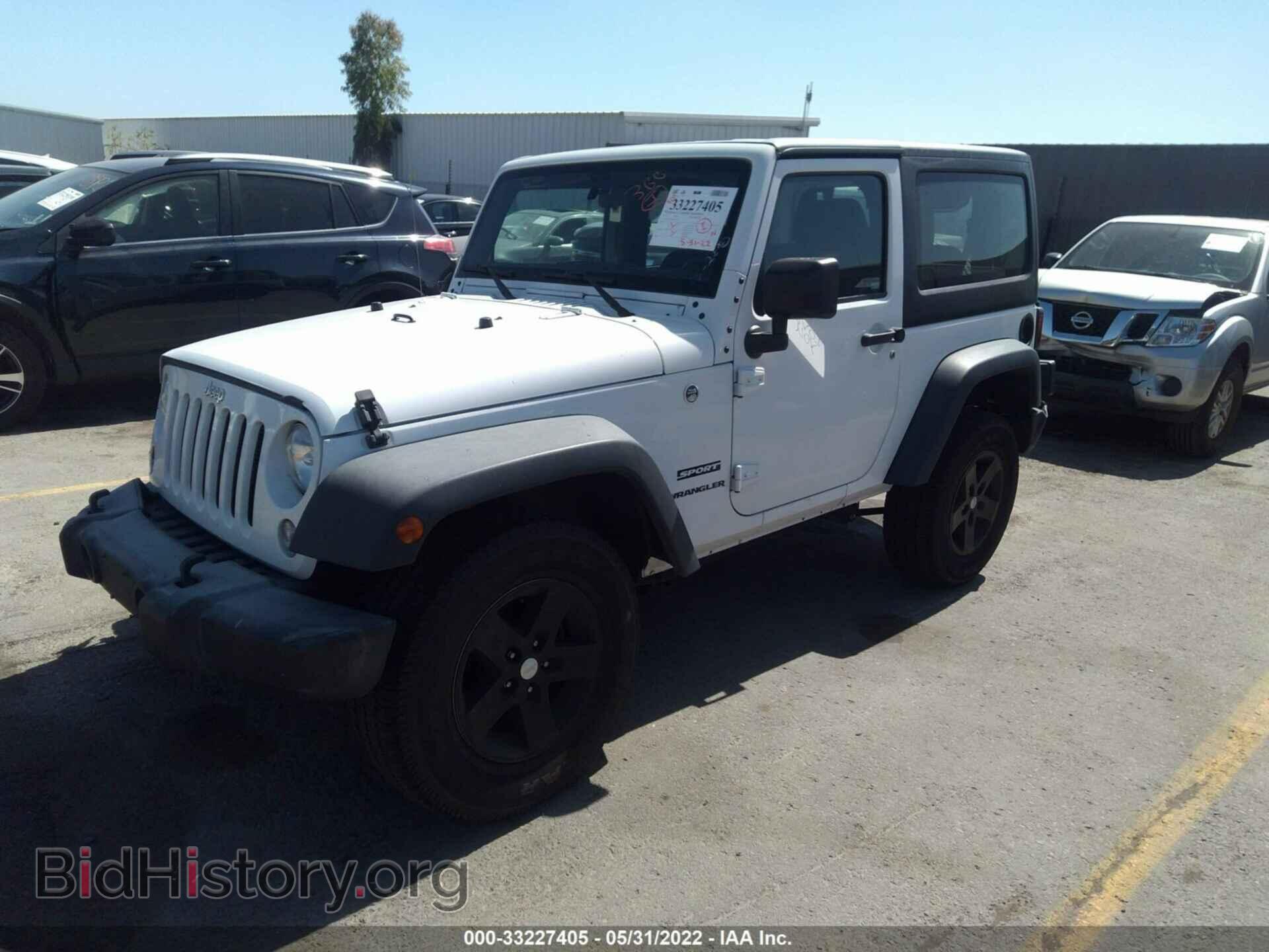 2017 JEEP WRANGLER - VIN: 1C4GJWAG3HL677404 - Фото 2