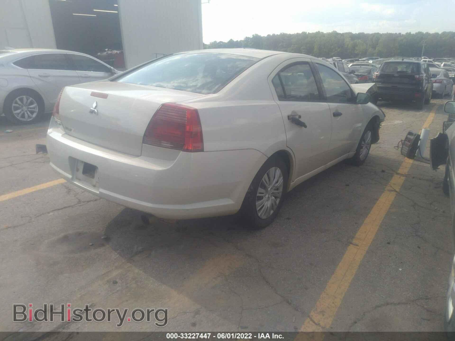 2006 MITSUBISHI GALANT - VIN: 4A3AB26F76E018316 - Фото 4