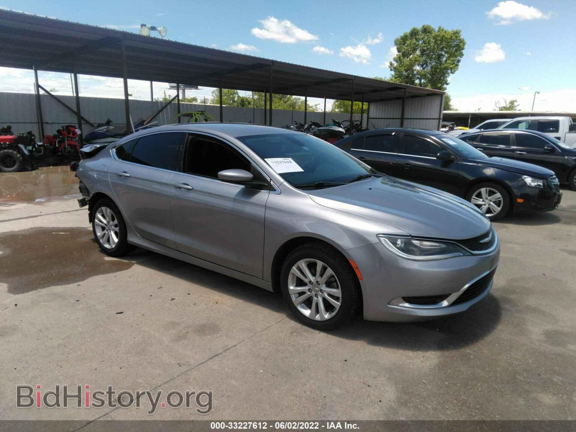 Фотография 1C3CCCAB6GN112759 - CHRYSLER 200 2016