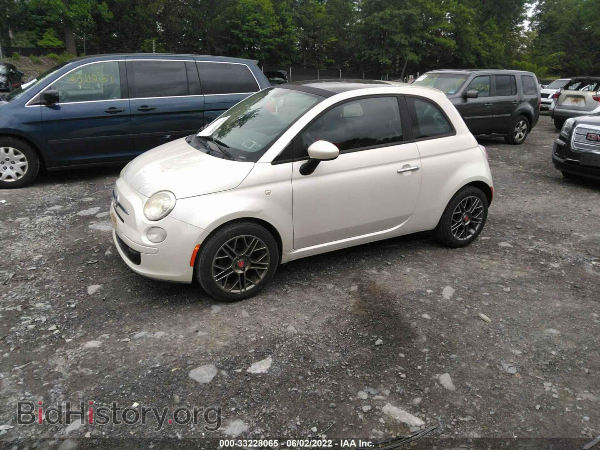 2012 FIAT 500 - VIN: 3C3CFFAR1CT104472 - Photo 2
