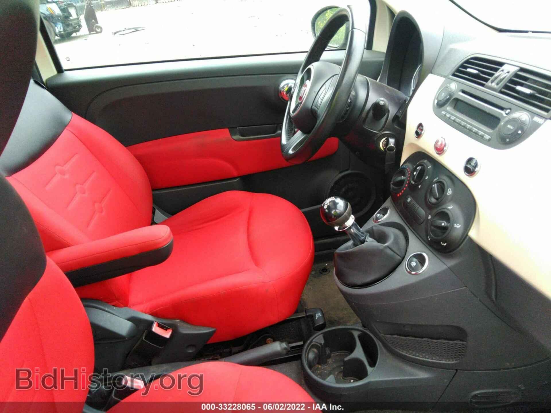 2012 FIAT 500 - VIN: 3C3CFFAR1CT104472 - Photo 5