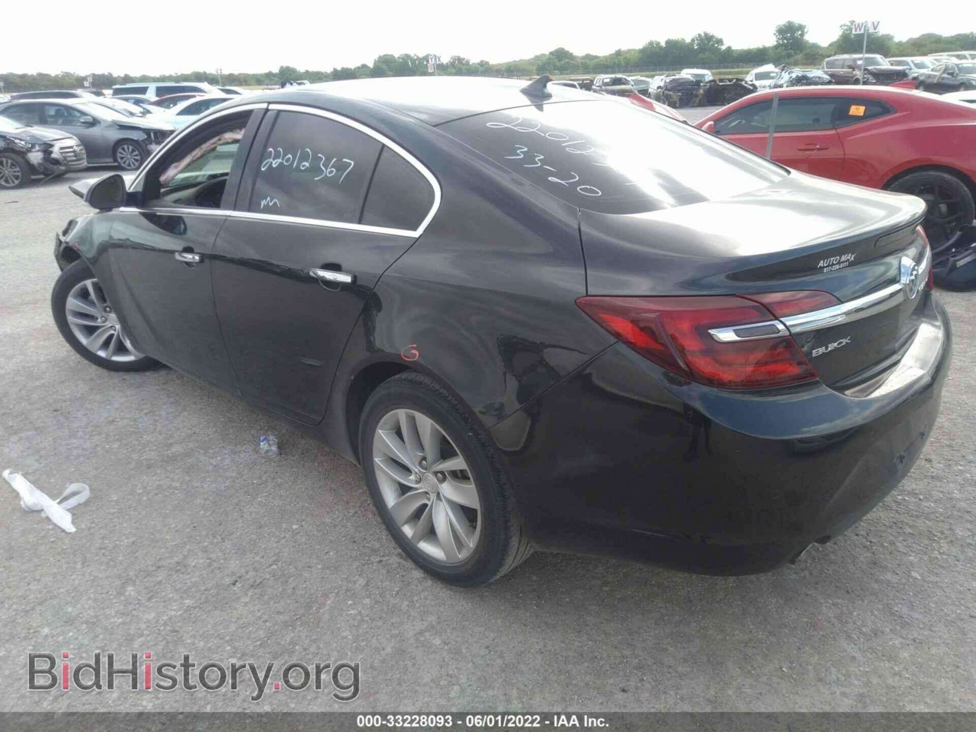 2014 BUICK REGAL - VIN: 2G4GN5EX3E9233642 - Фото 3