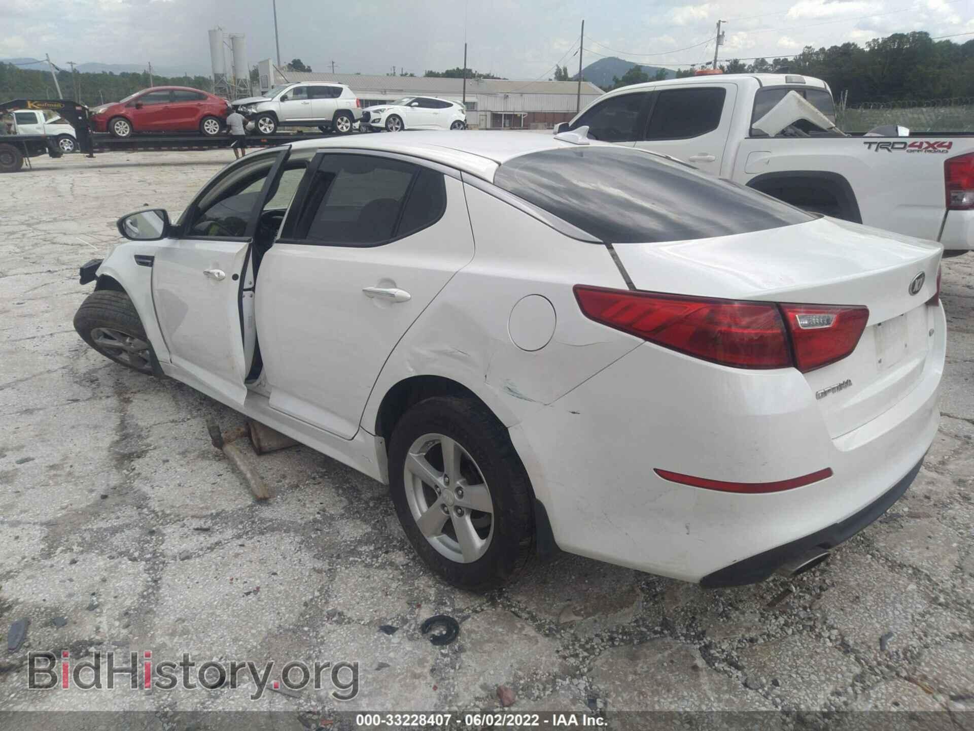 2015 KIA OPTIMA - VIN: KNAGM4A7XF5639663 - Фото 3