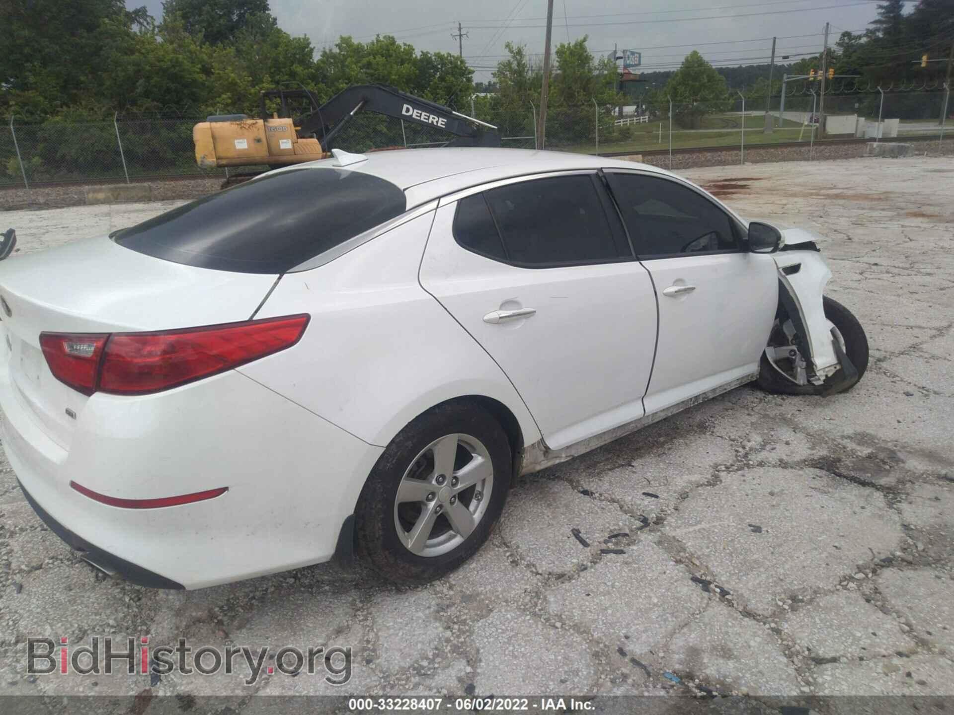 2015 KIA OPTIMA - VIN: KNAGM4A7XF5639663 - Фото 4