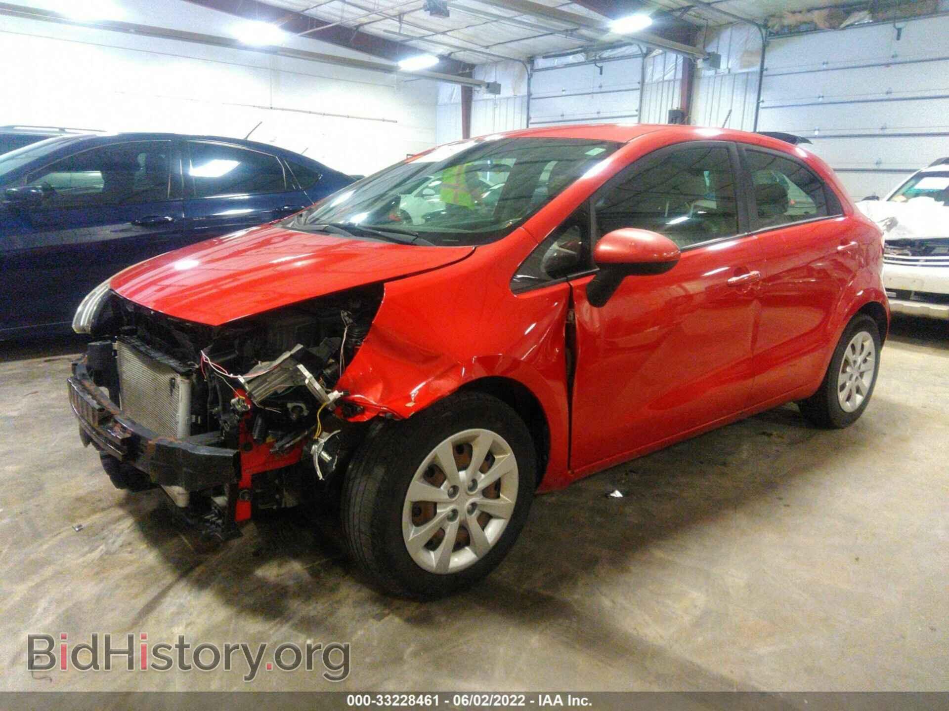 2012 KIA RIO - VIN: KNADM5A3XC6037180 - Фото 2
