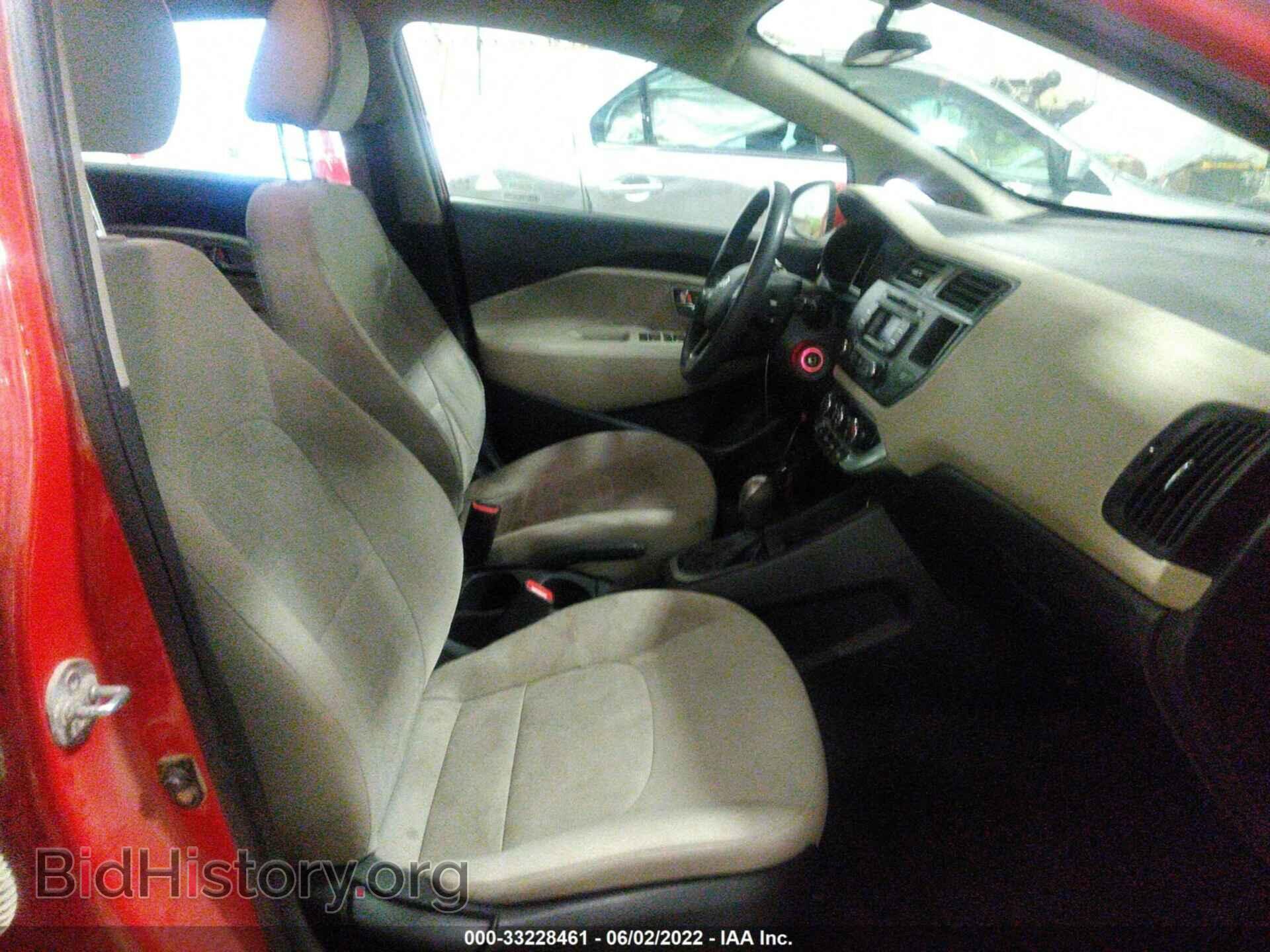 2012 KIA RIO - VIN: KNADM5A3XC6037180 - Фото 5