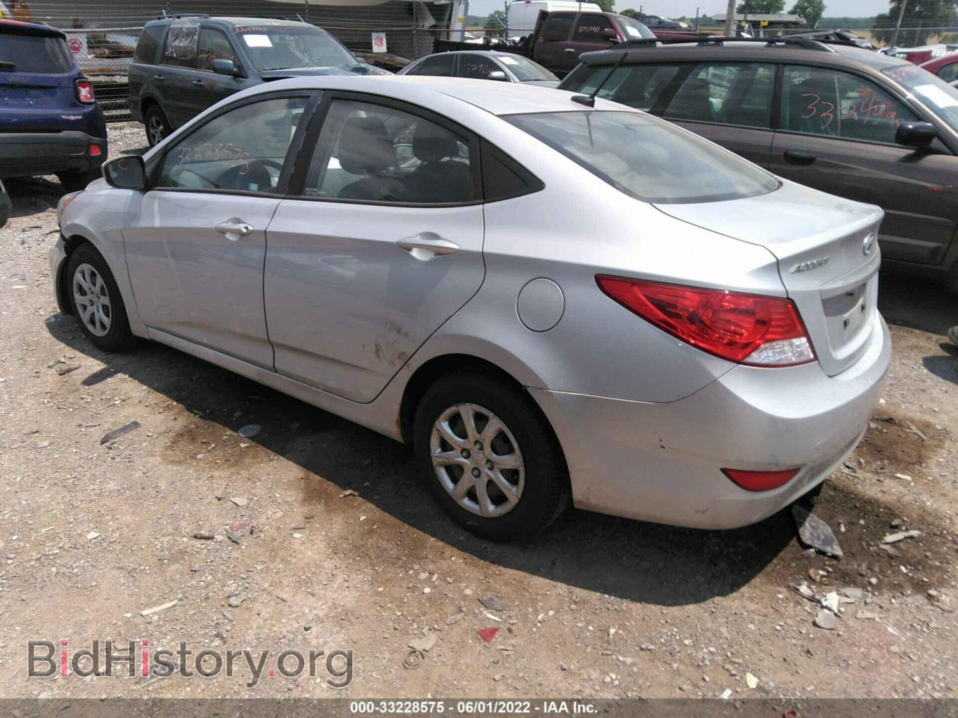 2014 HYUNDAI ACCENT - VIN: KMHCT4AE0EU637388 - Фото 3