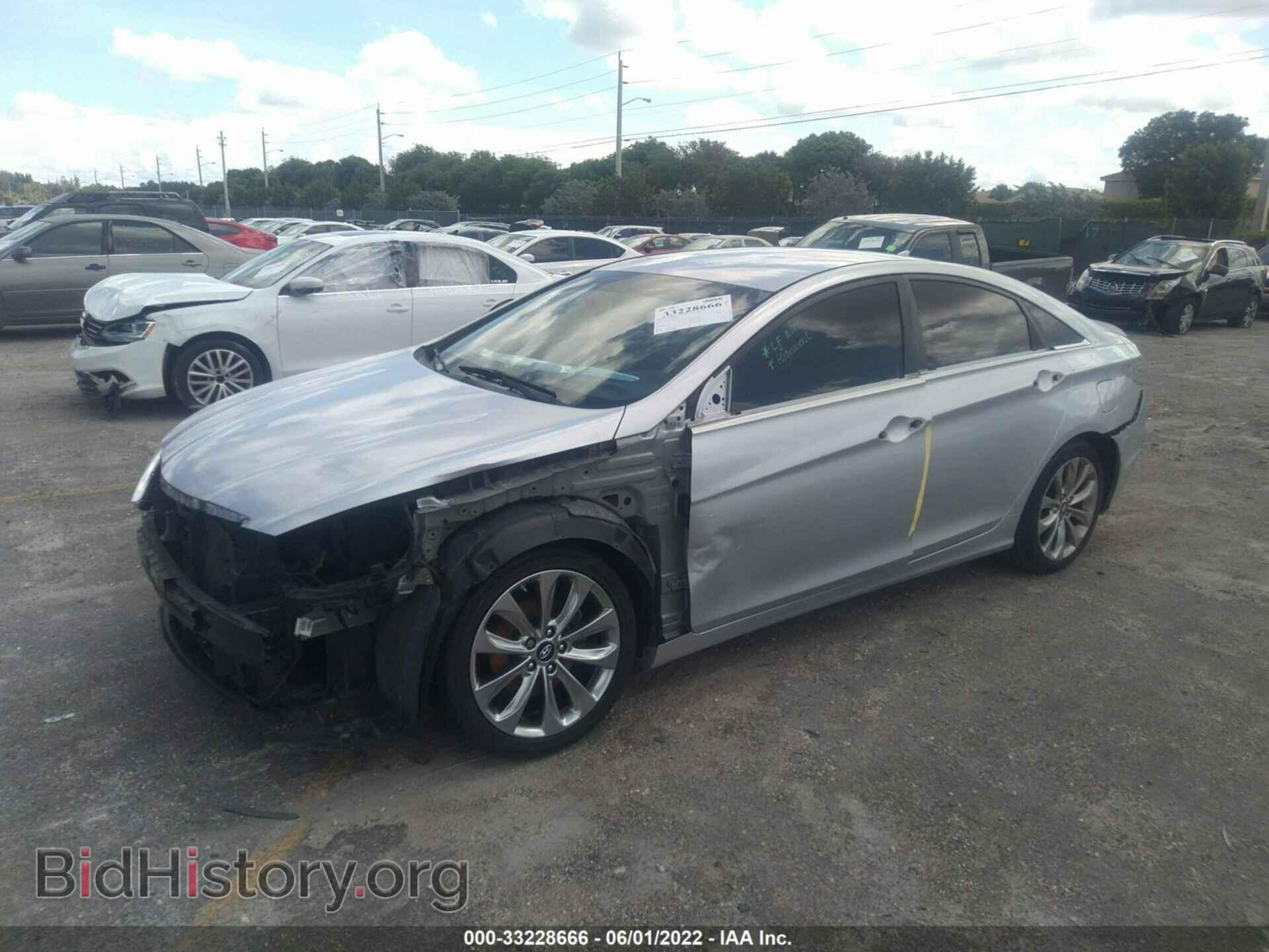 2013 HYUNDAI SONATA - VIN: 5NPEC4AC6DH687328 - Фото 2