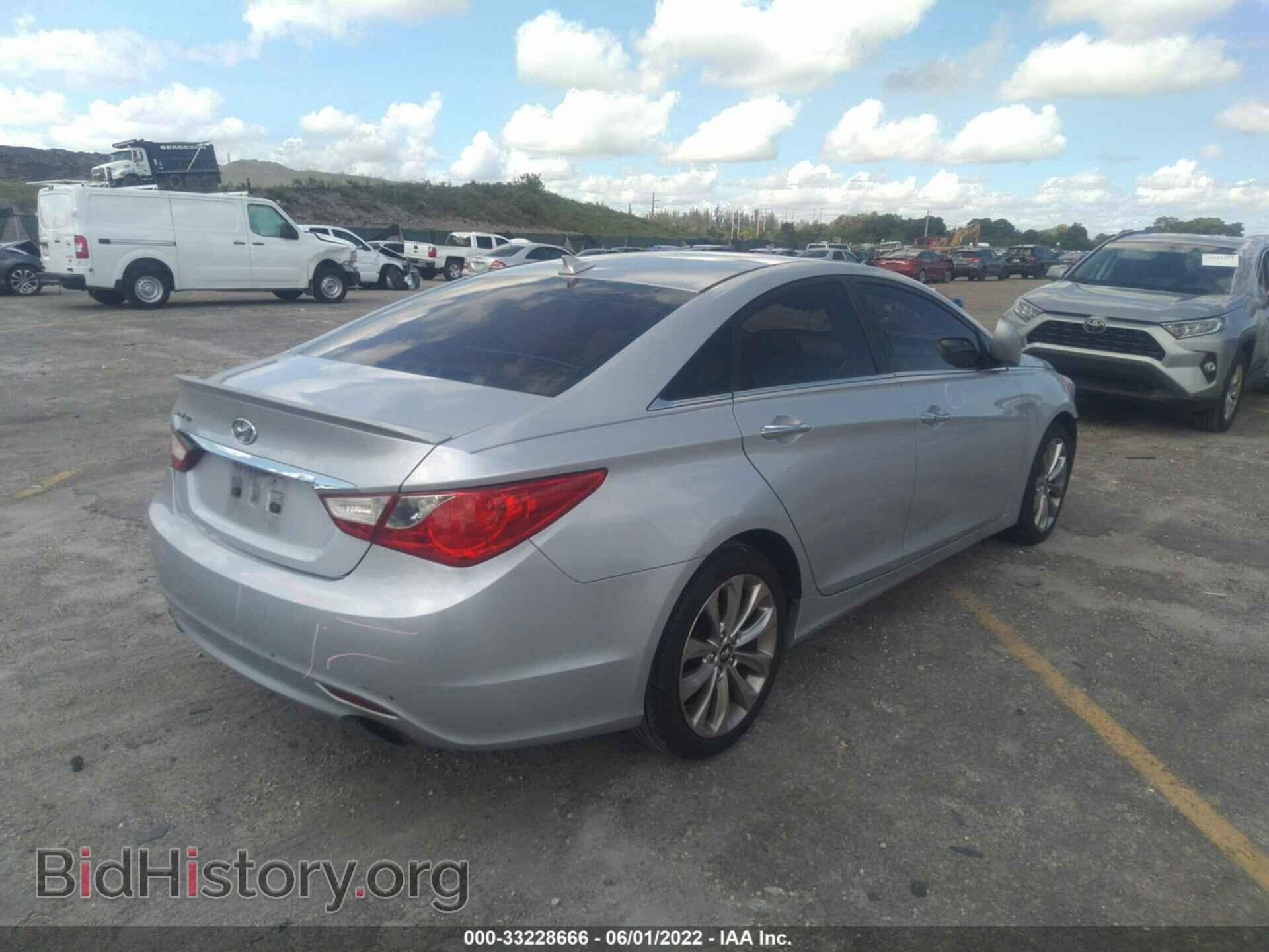 2013 HYUNDAI SONATA - VIN: 5NPEC4AC6DH687328 - Фото 4