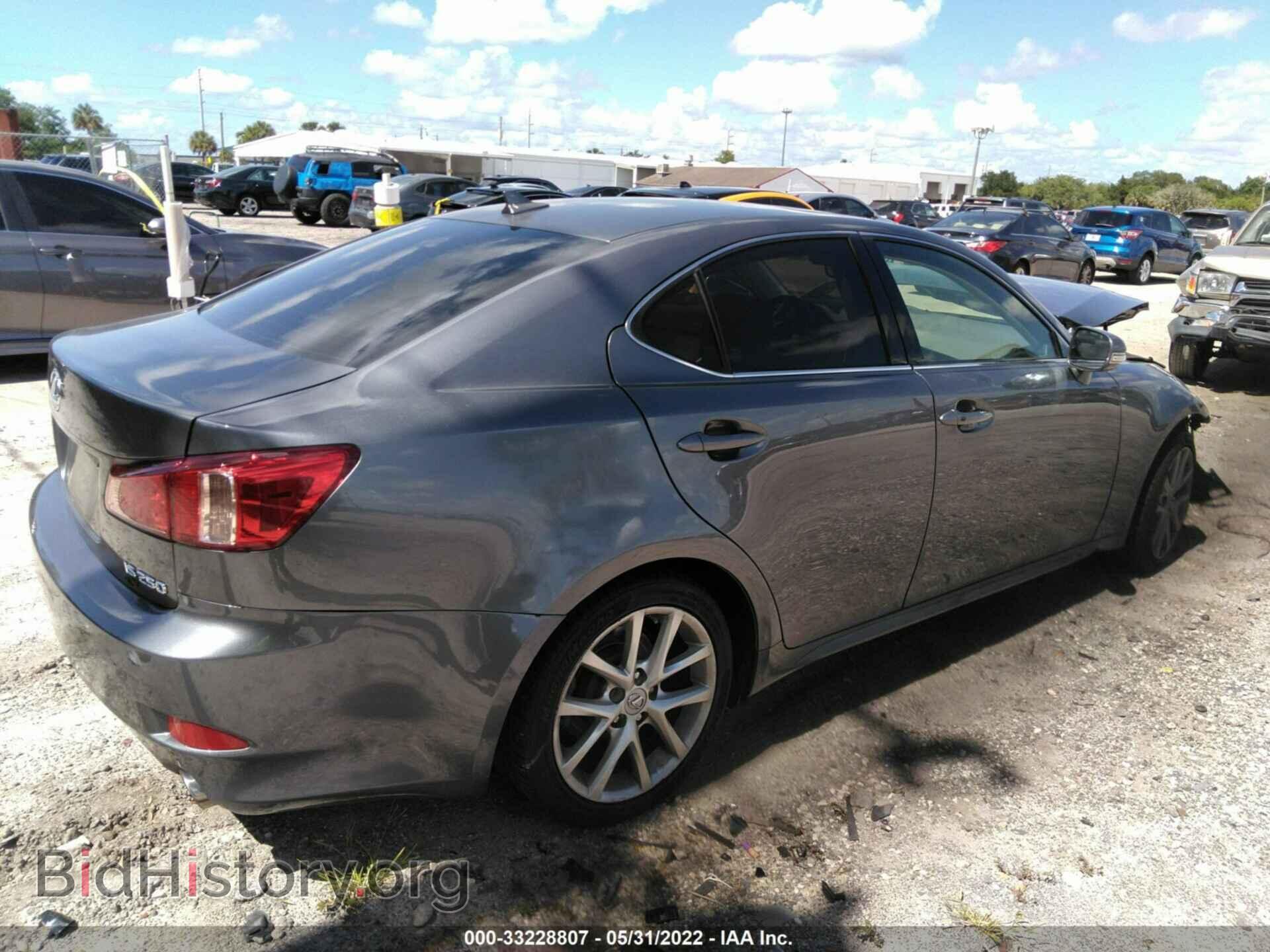 2012 LEXUS IS 250 - VIN: JTHBF5C24C5182874 - Фото 4