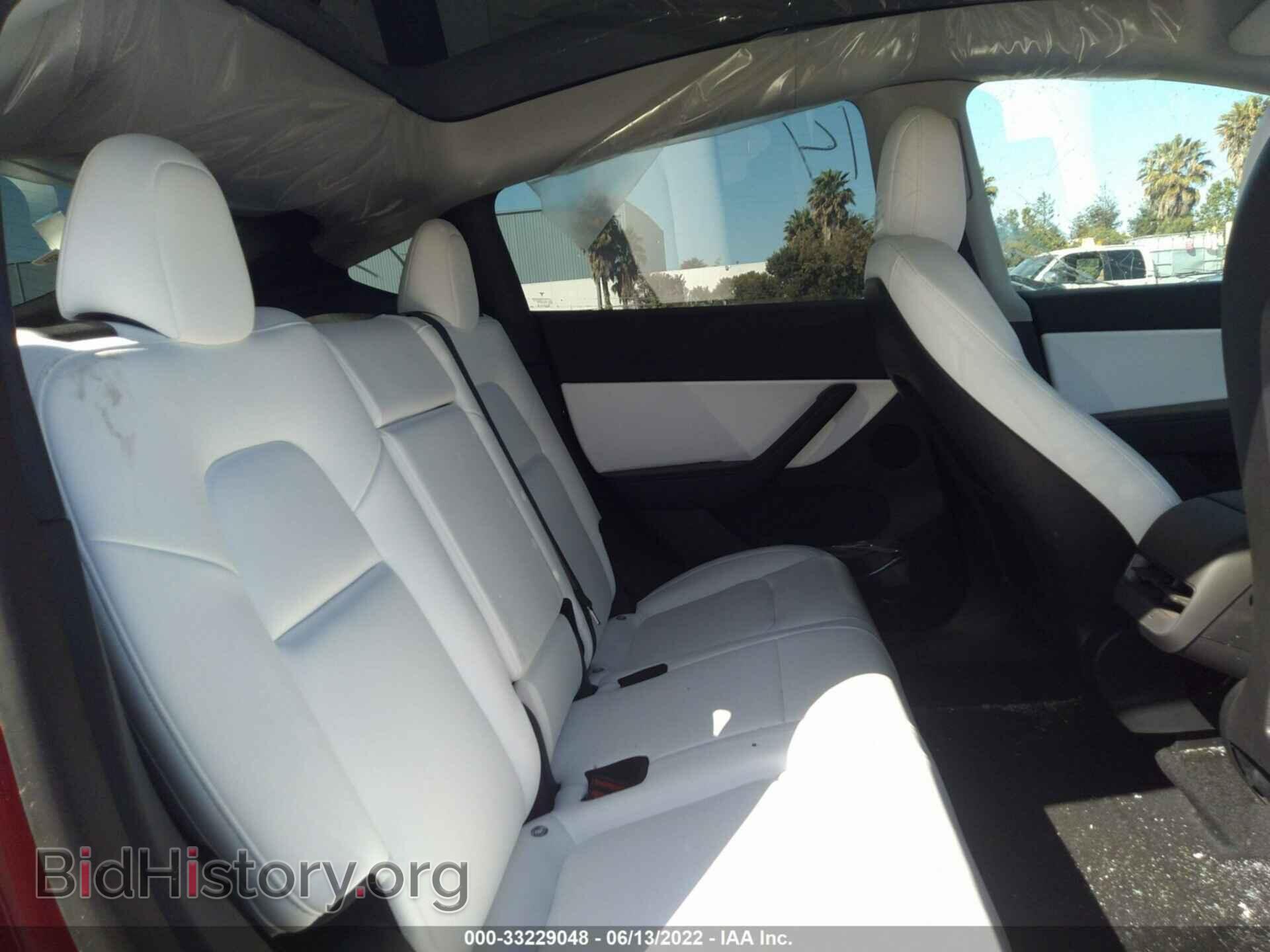 2022 TESLA MODEL Y - VIN: 7SAYGDEE8NF418909 - Фото 8
