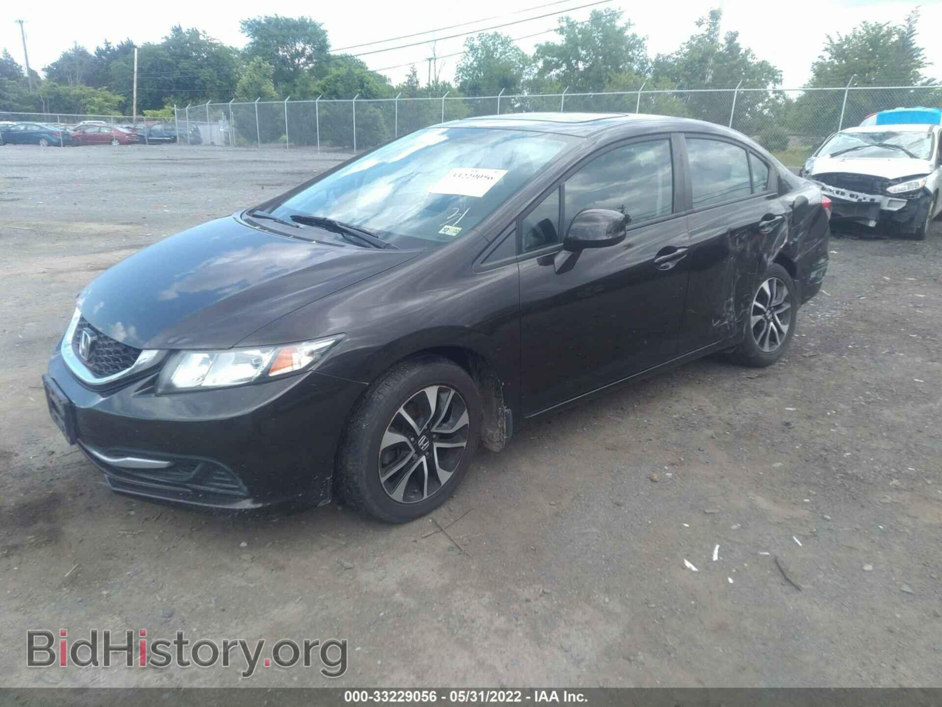 2013 HONDA CIVIC SDN - VIN: 2HGFB2F89DH512209 - Фото 2