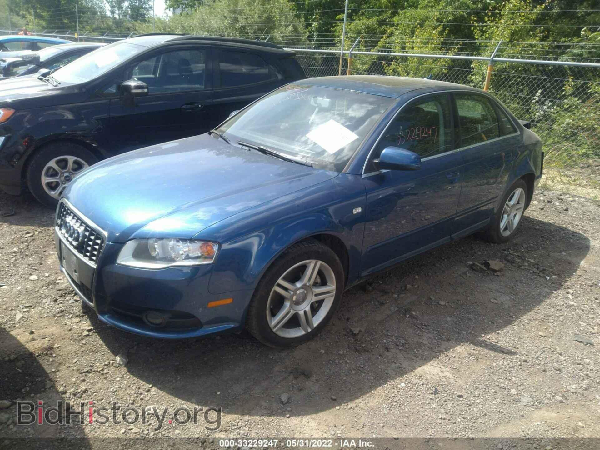 2008 AUDI A4 - VIN: WAUDF78EX8A069967 - Photo 2