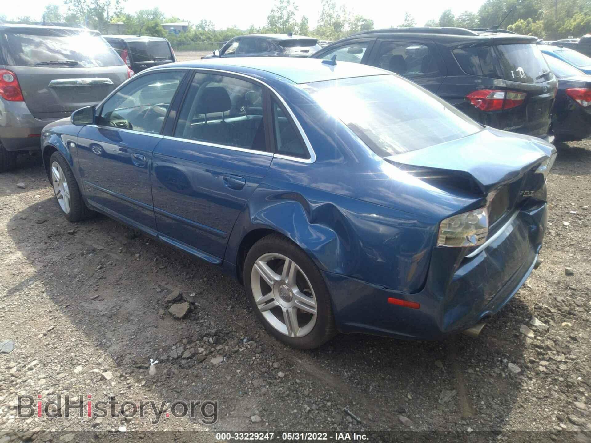 2008 AUDI A4 - VIN: WAUDF78EX8A069967 - Photo 3