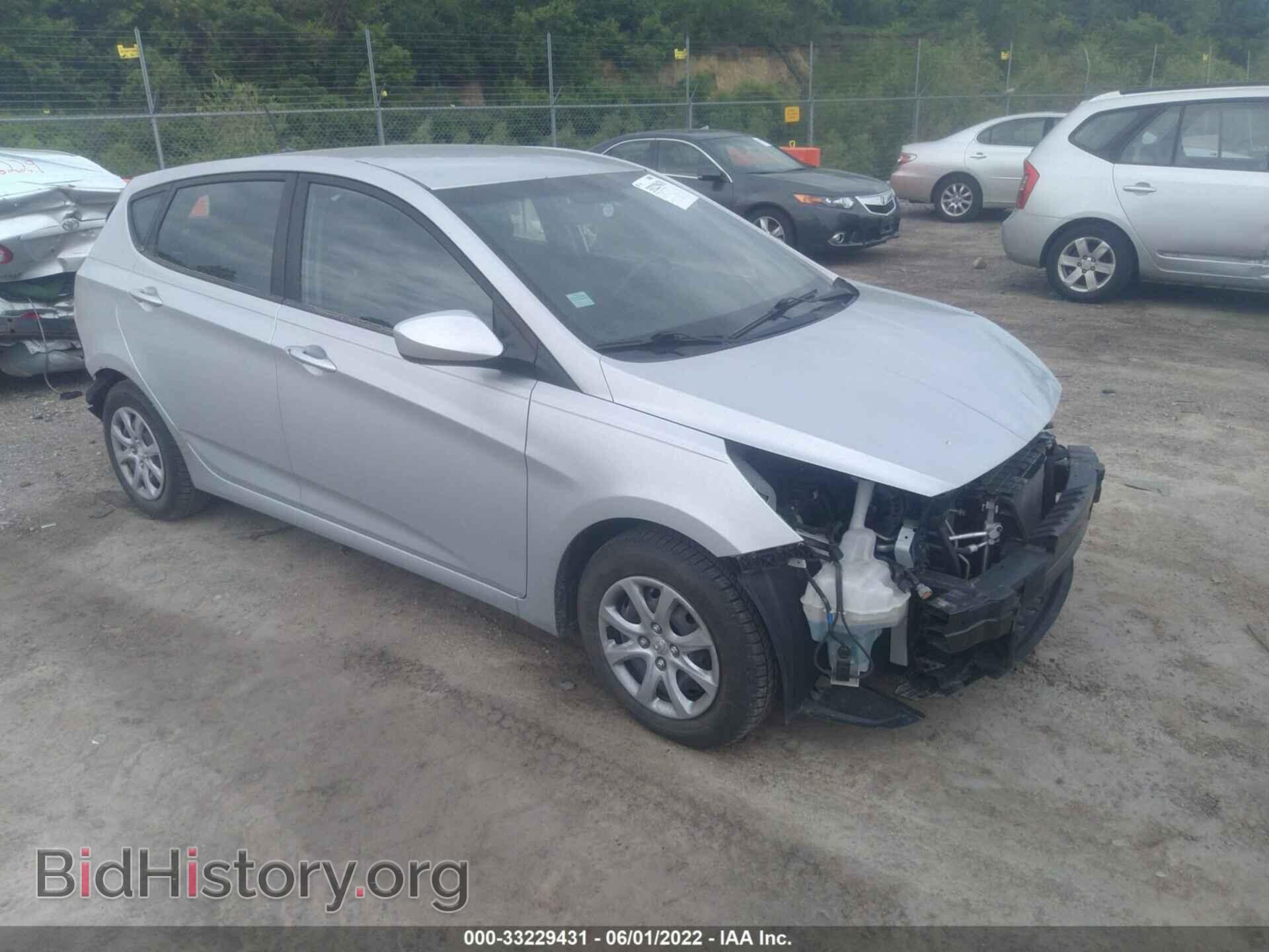 Photo KMHCT5AE7EU159623 - HYUNDAI ACCENT 2014