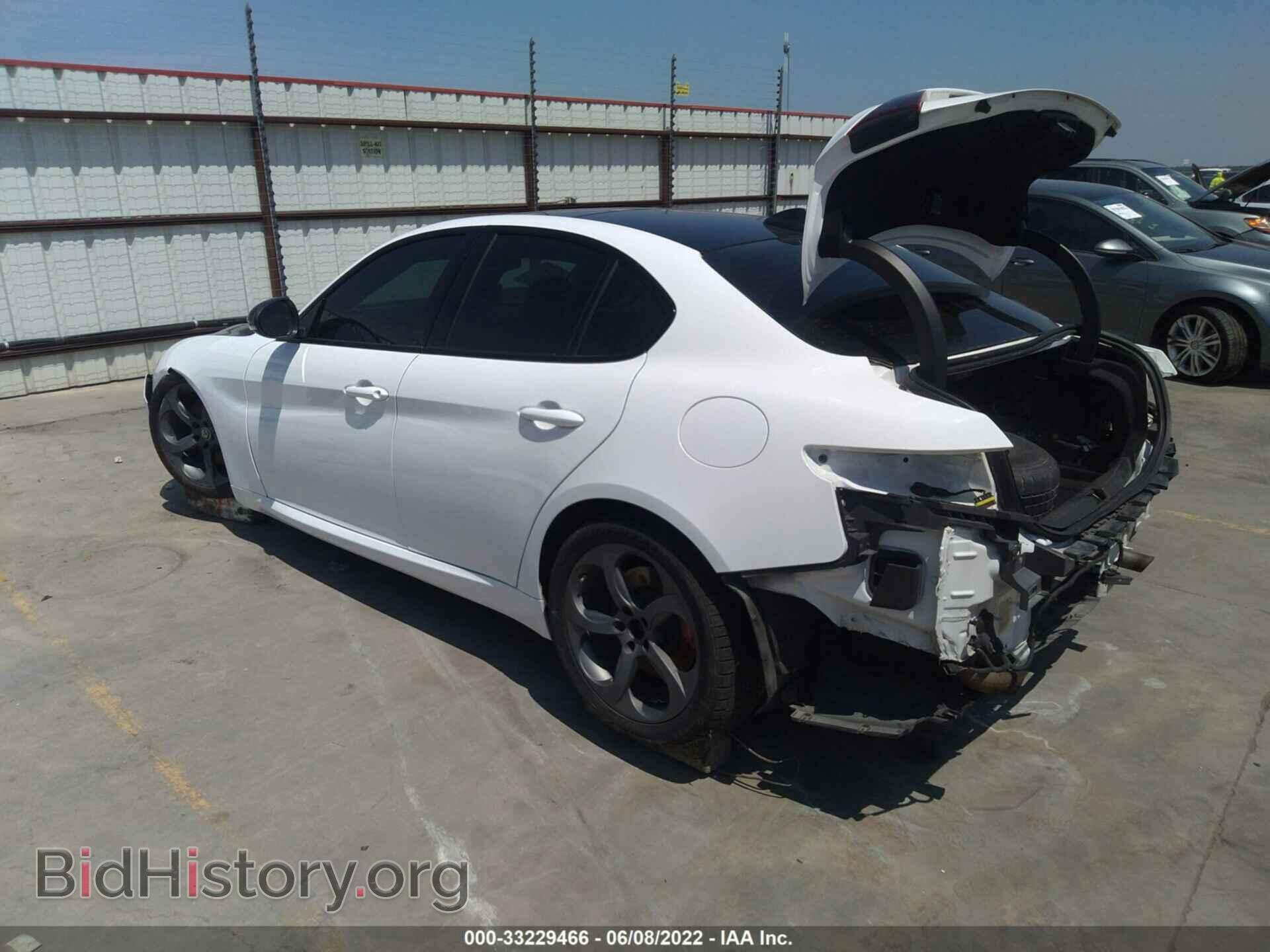 2017 ALFA ROMEO GIULIA - VIN: ZARFAEBN0H7562163 - Photo 3