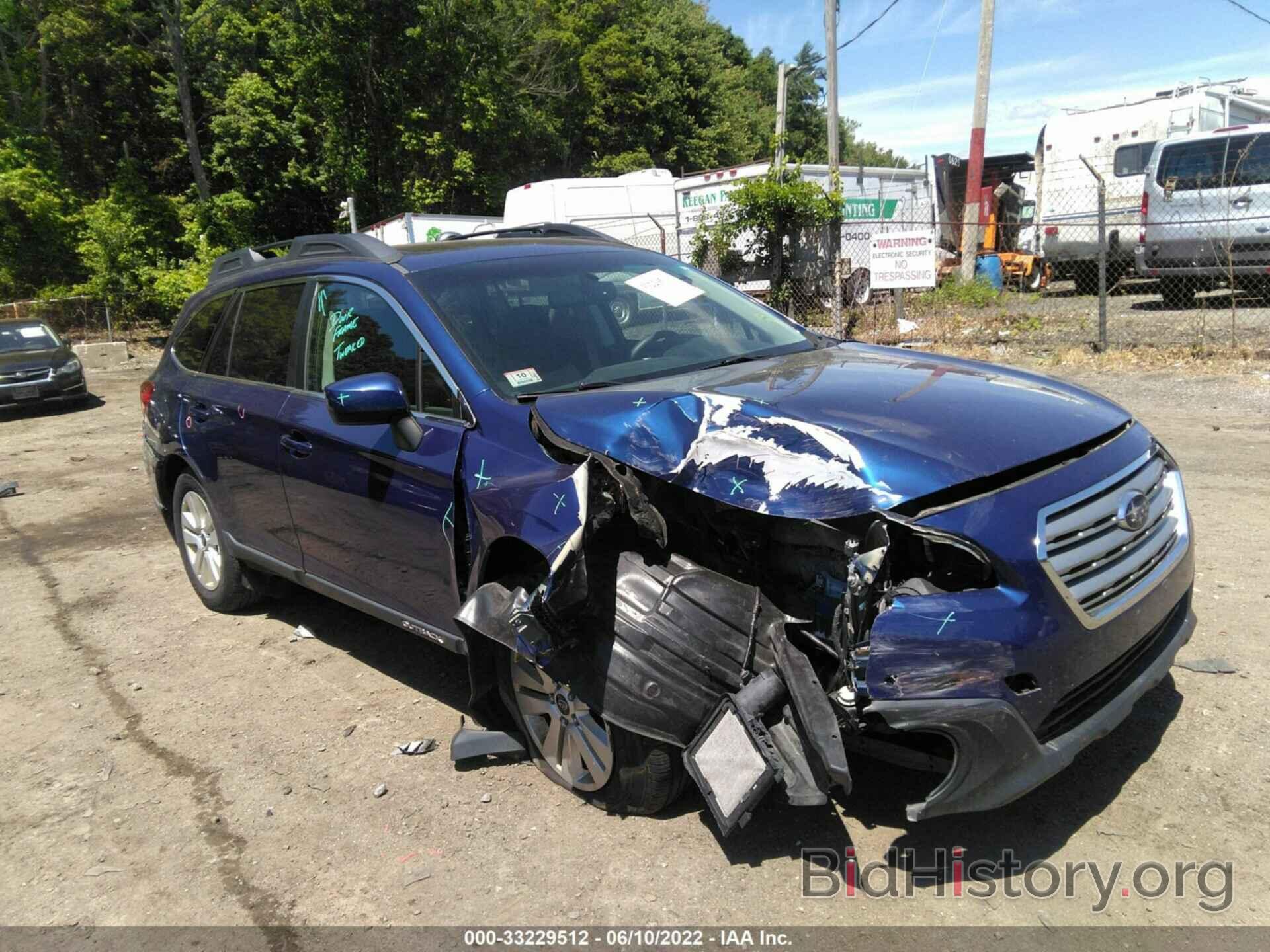 Photo 4S4BSADCXF3226305 - SUBARU OUTBACK 2015