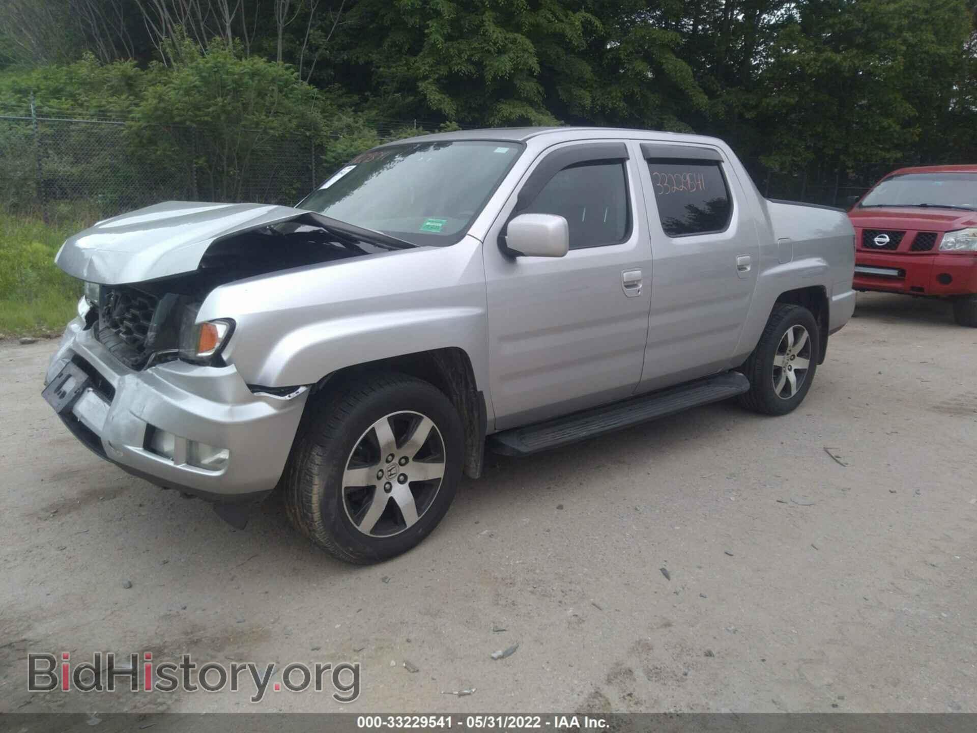 2014 HONDA RIDGELINE - VIN: 5FPYK1F63EB011394 - Фото 2