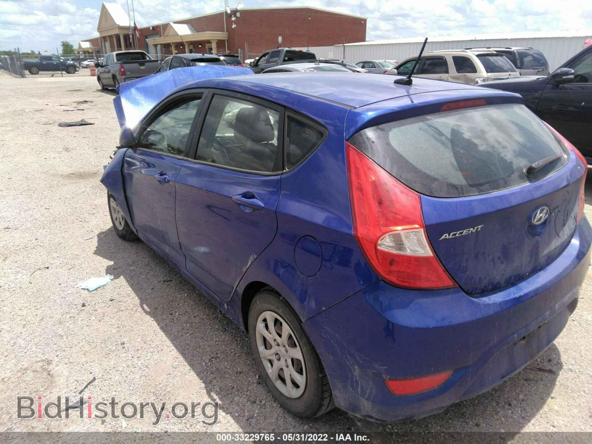 2013 HYUNDAI ACCENT - VIN: KMHCT5AE1DU140371 - Фото 3