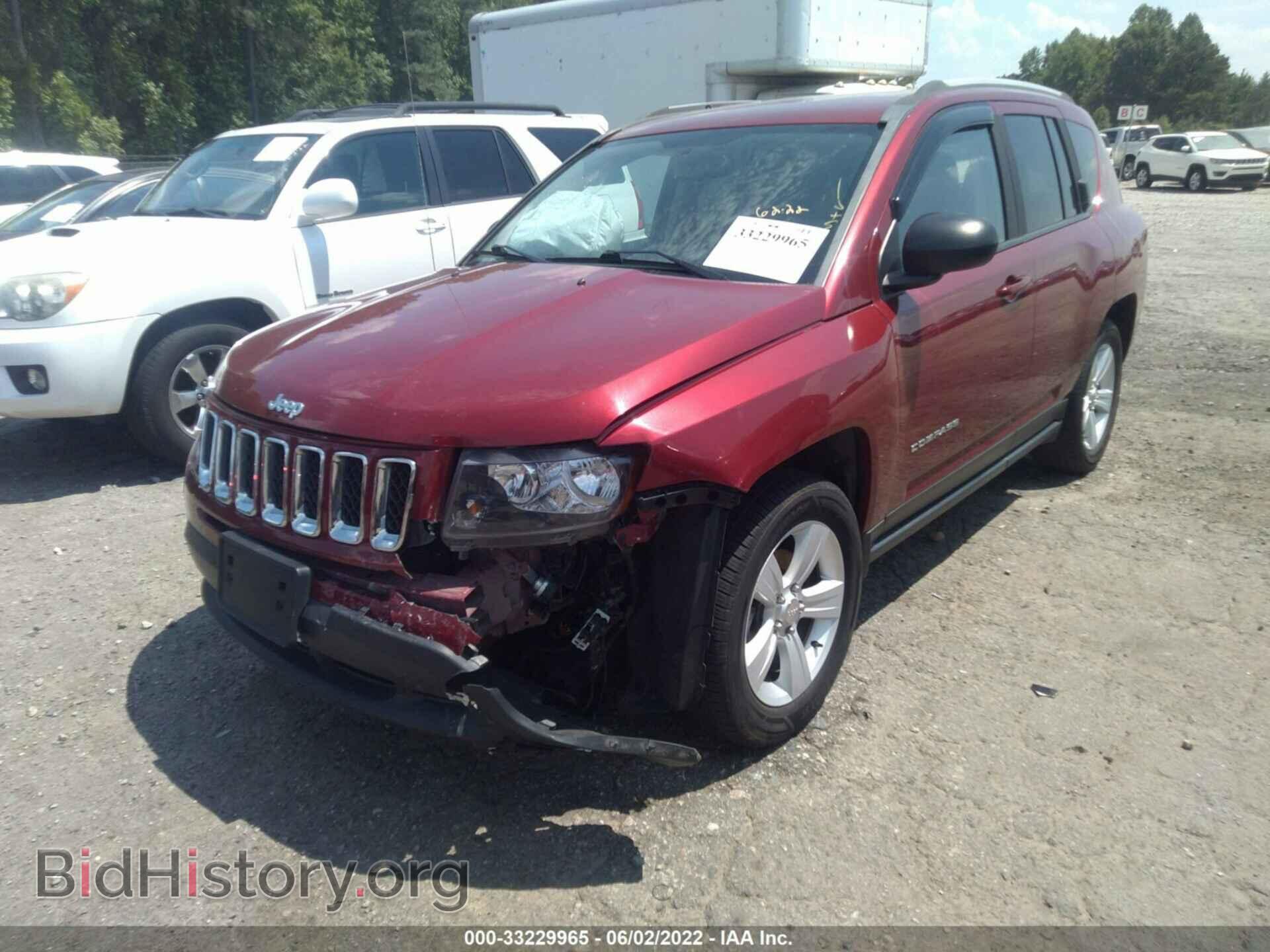 2016 JEEP COMPASS - VIN: 1C4NJDBB7GD714039 - Фото 2