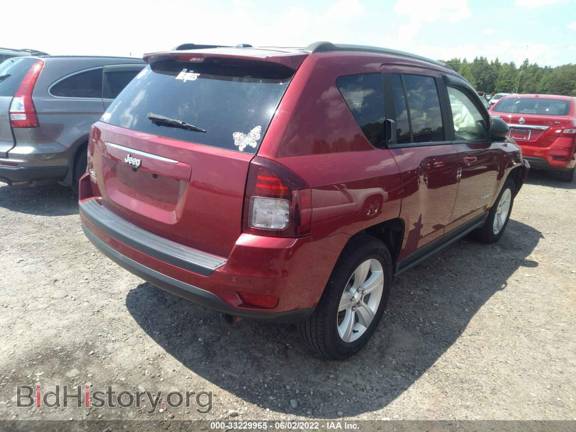 2016 JEEP COMPASS - VIN: 1C4NJDBB7GD714039 - Фото 4