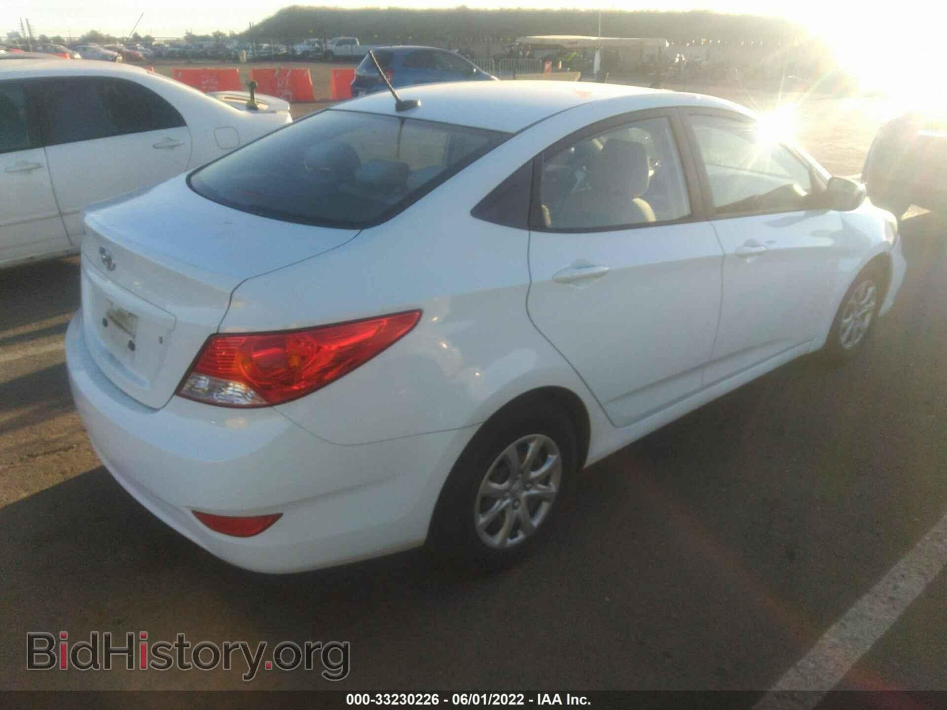 2014 HYUNDAI ACCENT - VIN: KMHCT4AE3EU619080 - Фото 4