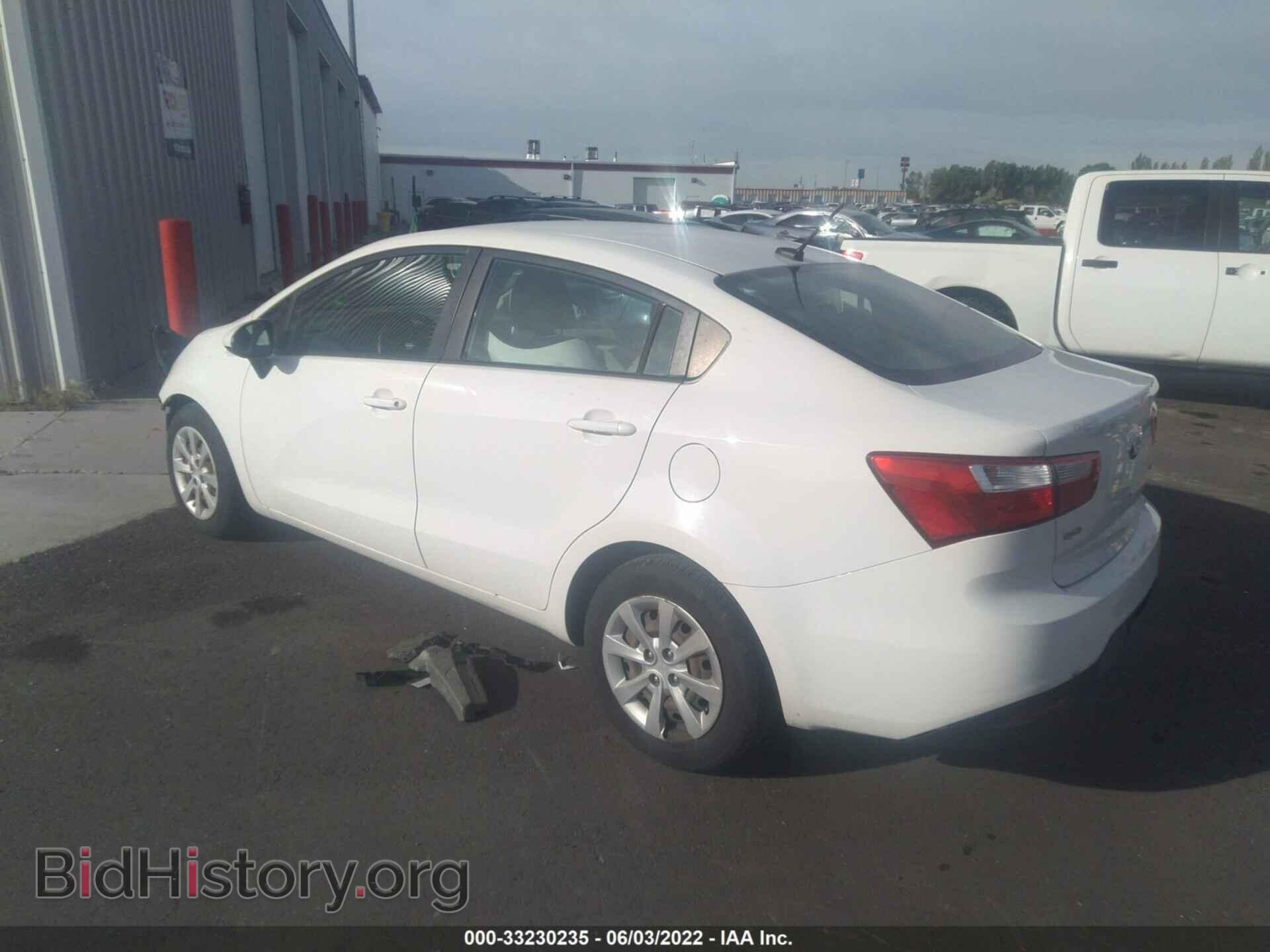 2013 KIA RIO - VIN: KNADM4A36D6155917 - Фото 3
