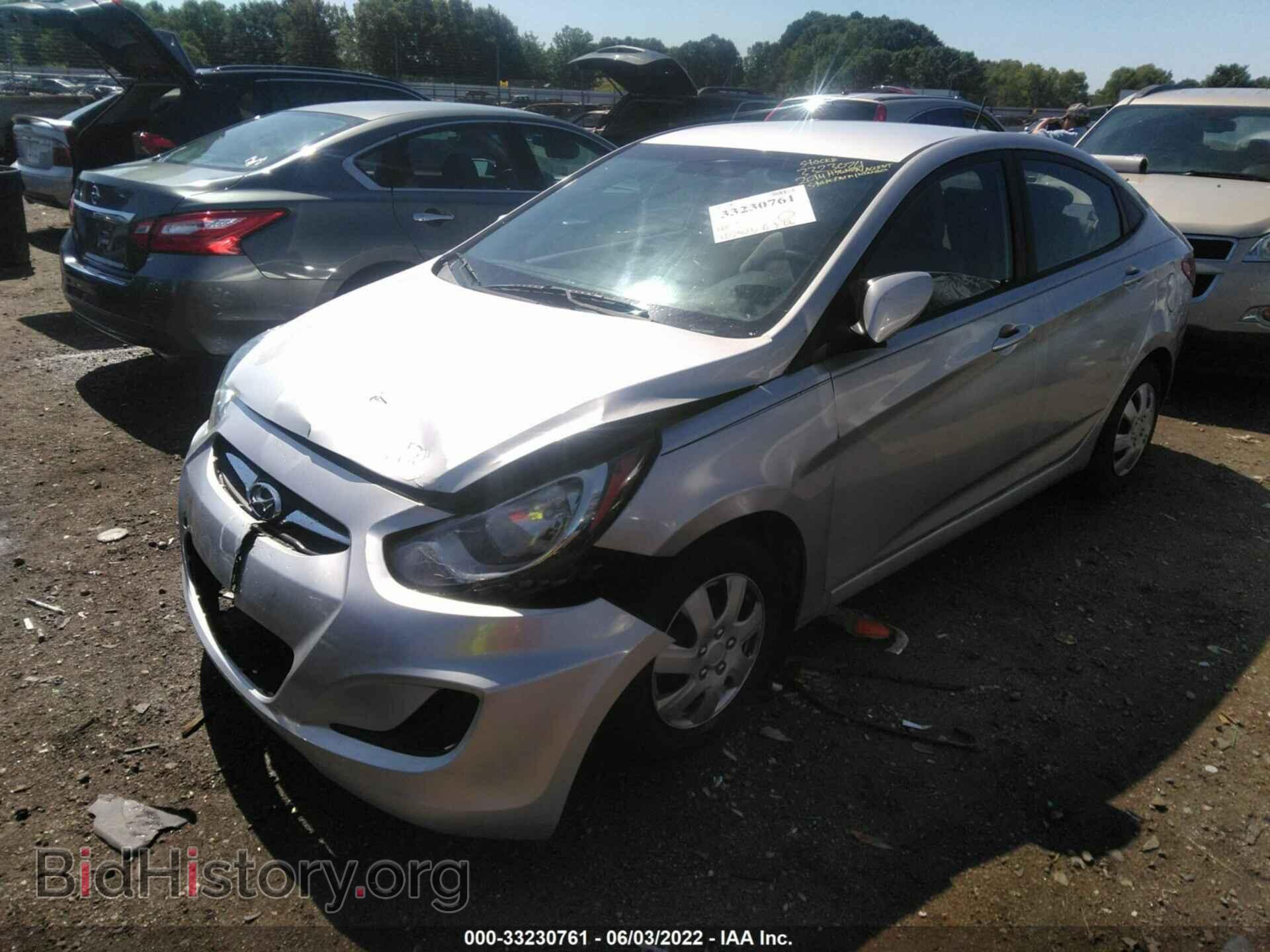 2014 HYUNDAI ACCENT - VIN: KMHCT4AE9EU687111 - Фото 2