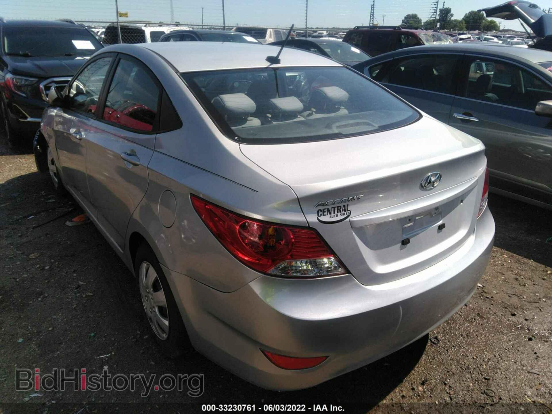 2014 HYUNDAI ACCENT - VIN: KMHCT4AE9EU687111 - Фото 3