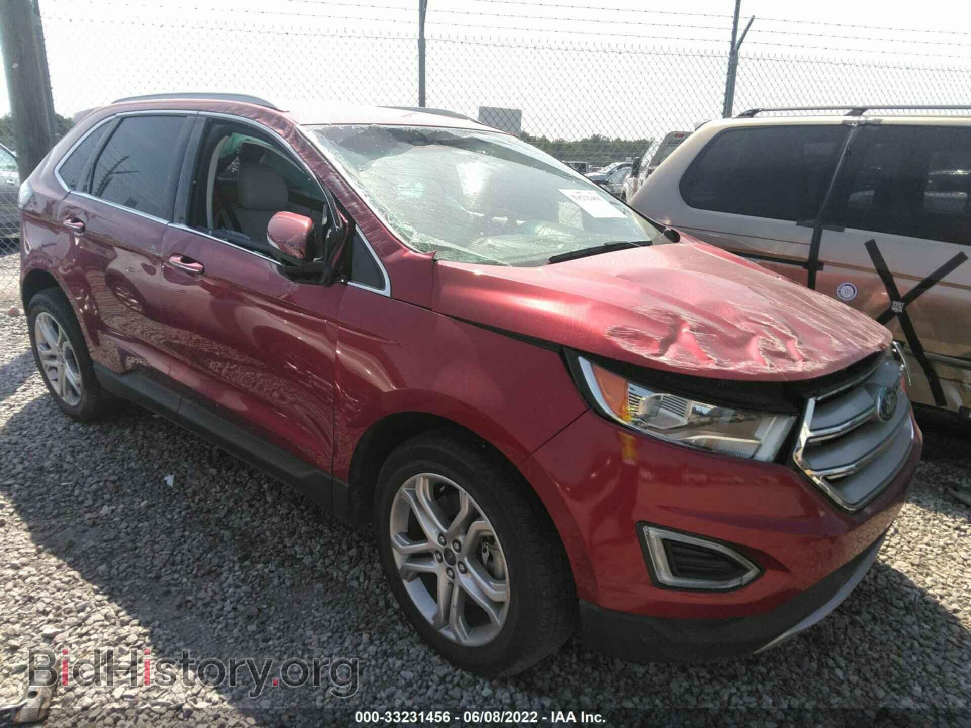 Photo 2FMTK3K84FBB79416 - FORD EDGE 2015