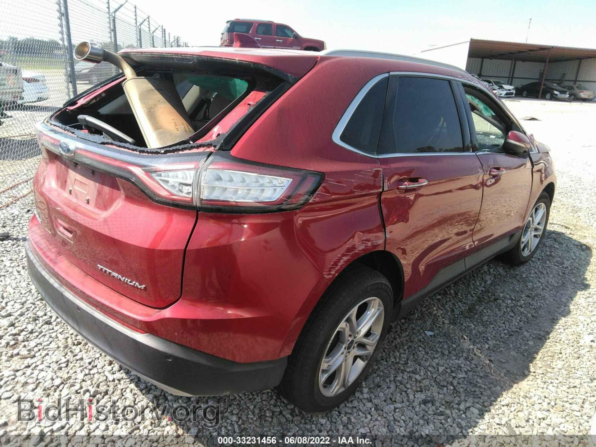 2015 FORD EDGE - VIN: 2FMTK3K84FBB79416 - Фото 4