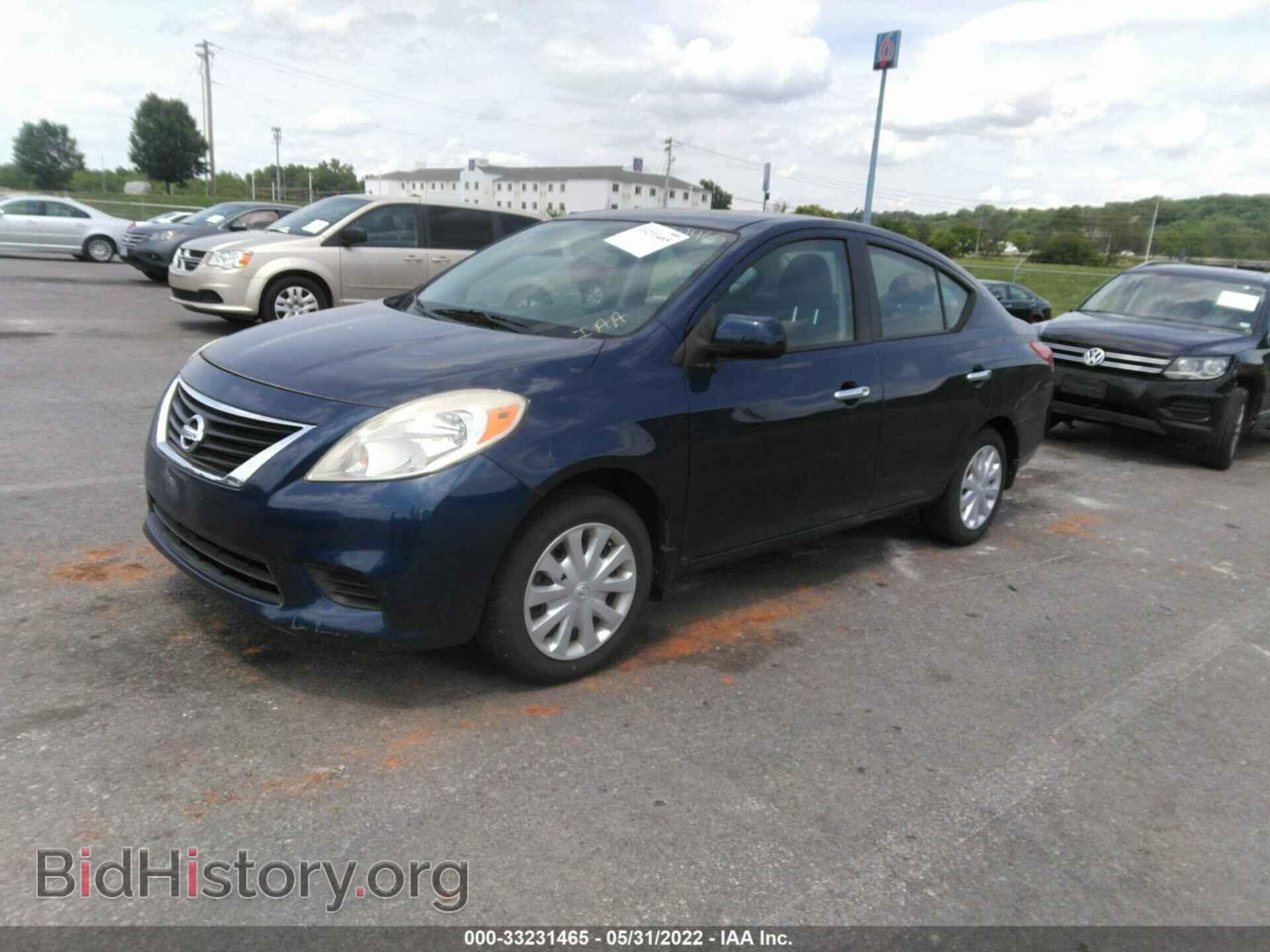 2012 NISSAN VERSA - VIN: 3N1CN7APXCL877561 - Фото 2