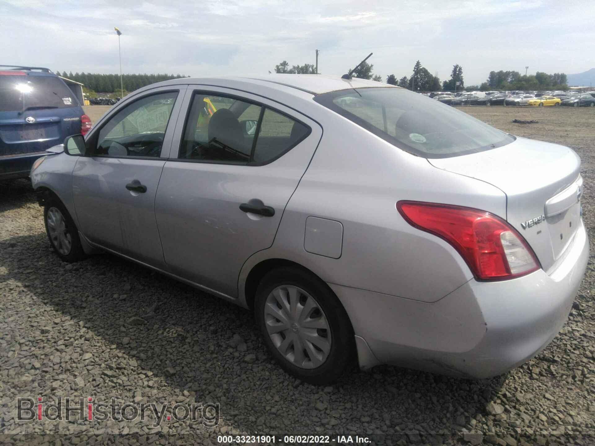 2012 NISSAN VERSA - VIN: 3N1CN7AP0CL927240 - Фото 3